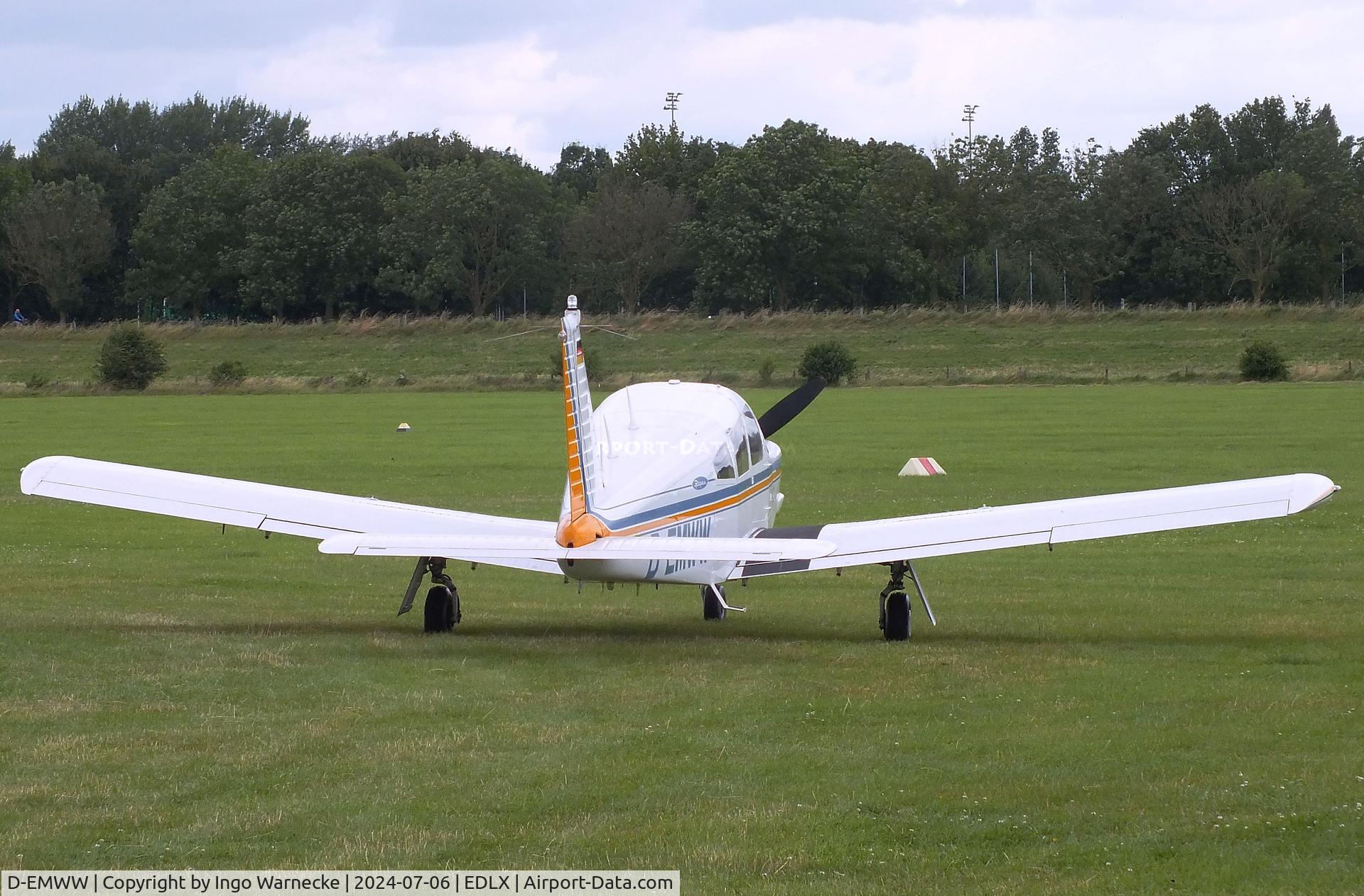 D-EMWW, 1971 Piper PA-28R-200 Cherokee Arrow B C/N 28R-7135166, Piper PA-28R-200 Cherokee Arrow B at Wesel-Römerwardt airfield