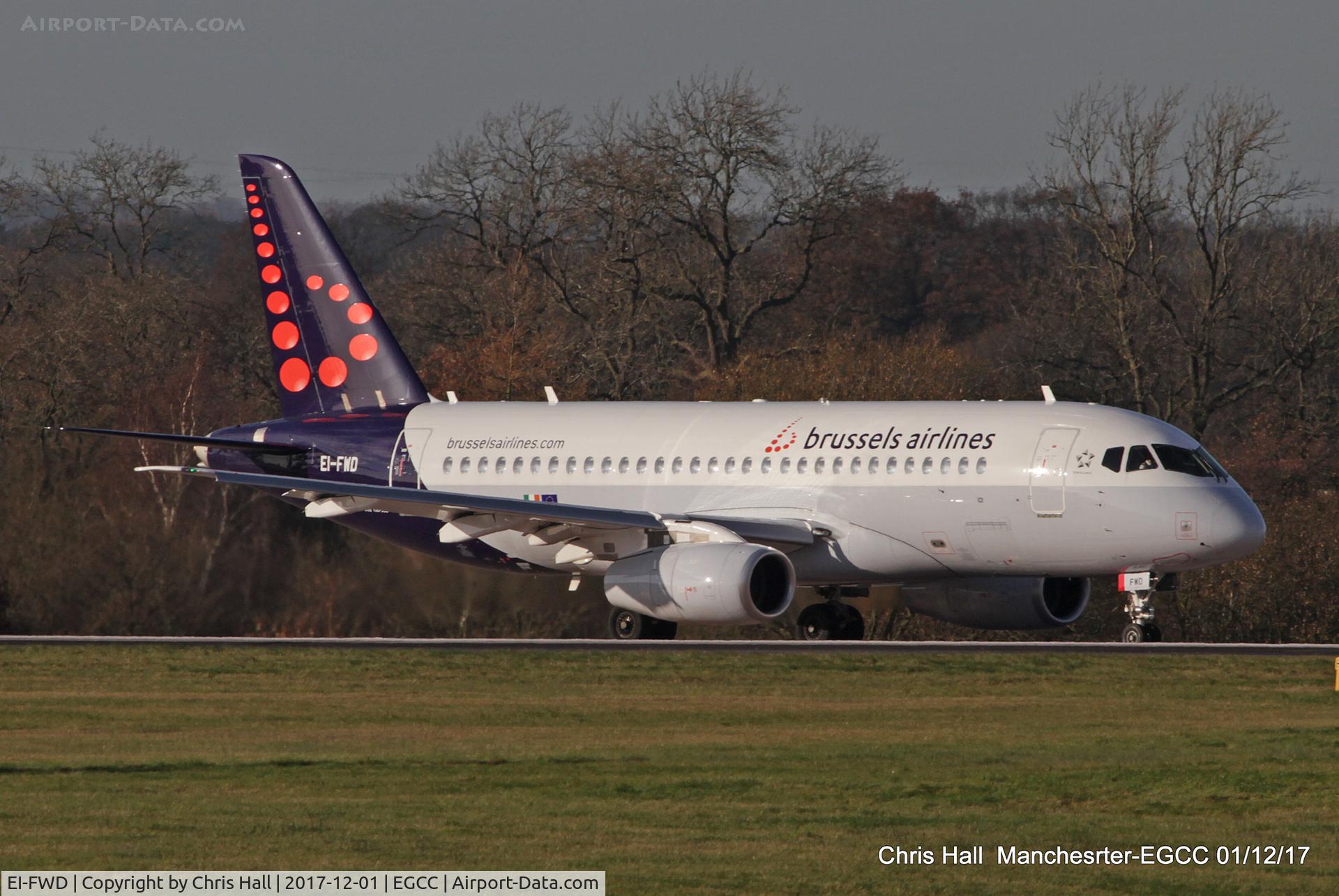 EI-FWD, 2016 Sukhoi Superjet 100 C/N 95105, Manchester