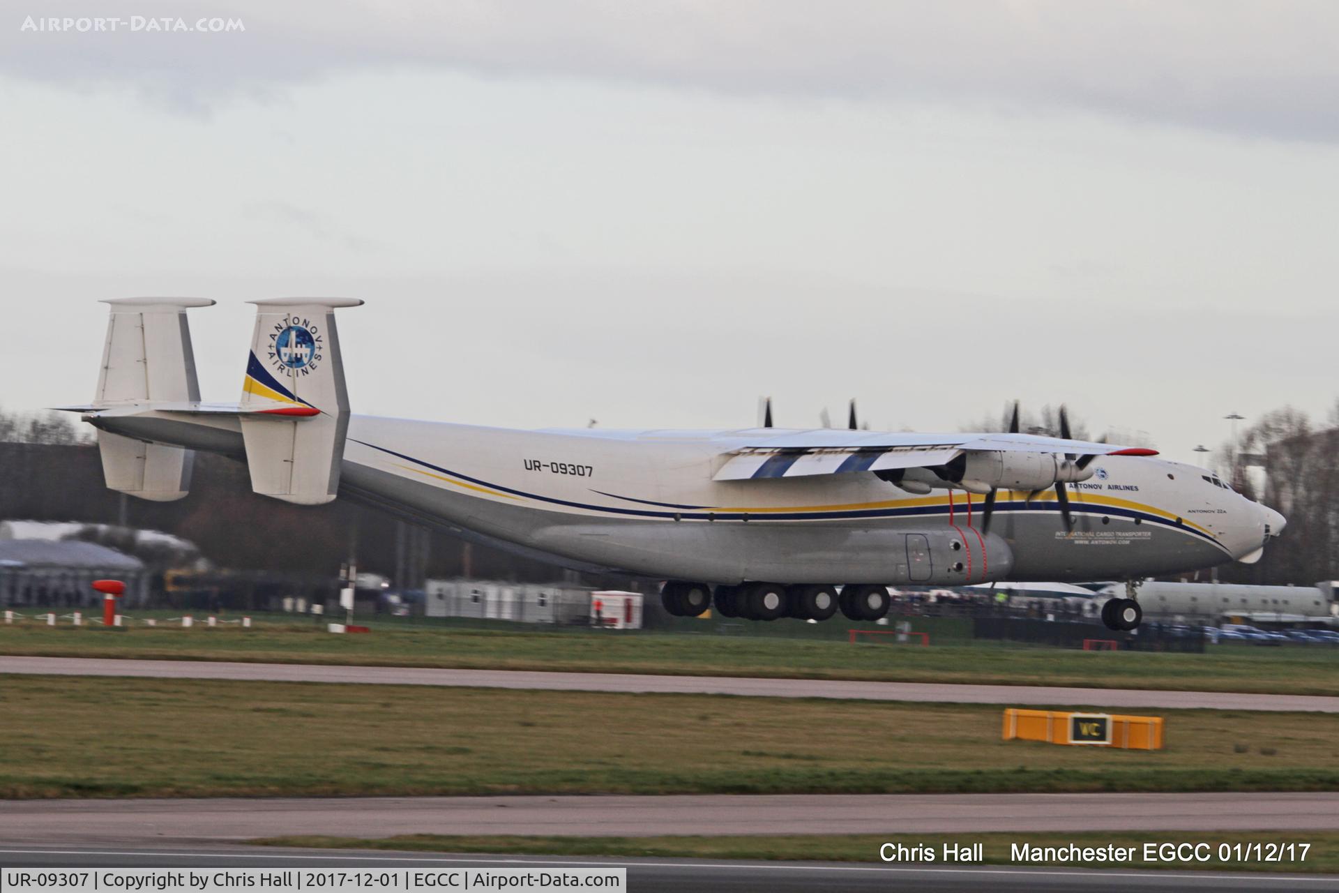 UR-09307, 1974 Antonov An-22A C/N 043481244, Manchester