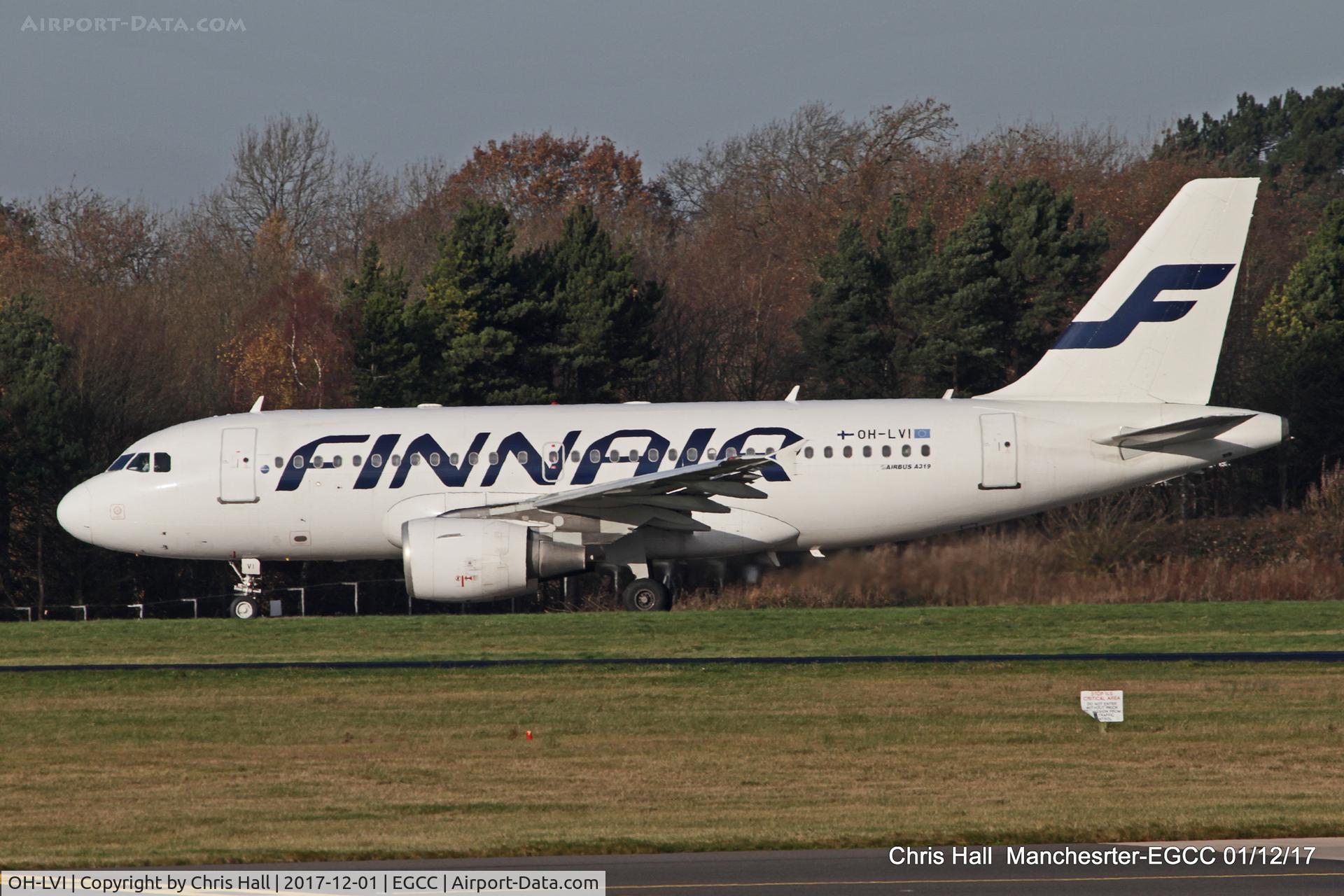 OH-LVI, 2000 Airbus A319-112 C/N 1364, Manchester