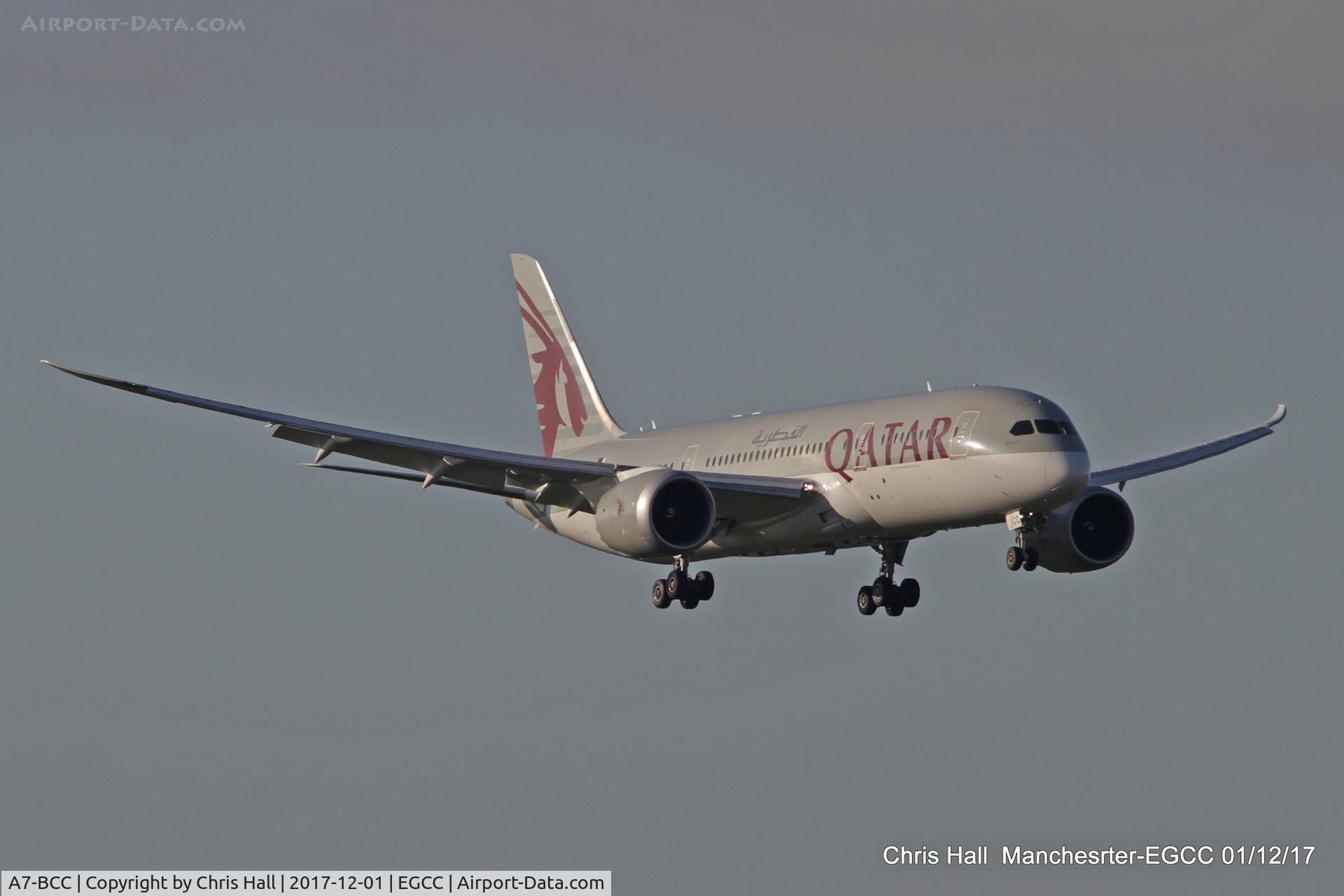 A7-BCC, 2012 Boeing 787-8 Dreamliner C/N 38321, Manchester