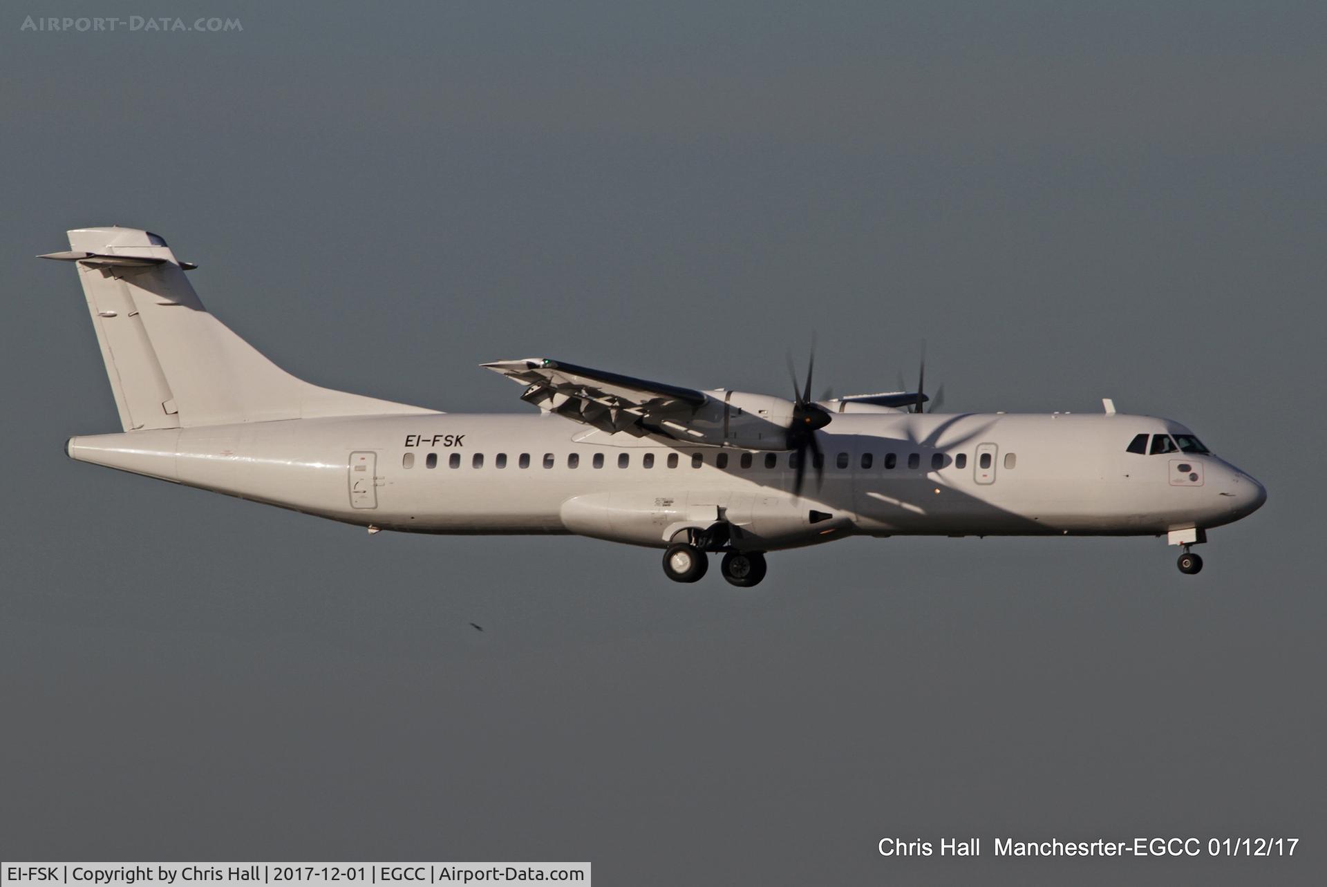 EI-FSK, 2016 ATR 72-212A C/N 1326, Manchester