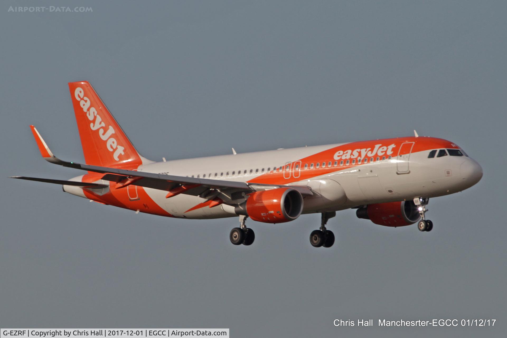 G-EZRF, 2017 Airbus A320-214 C/N 7687, Manchester