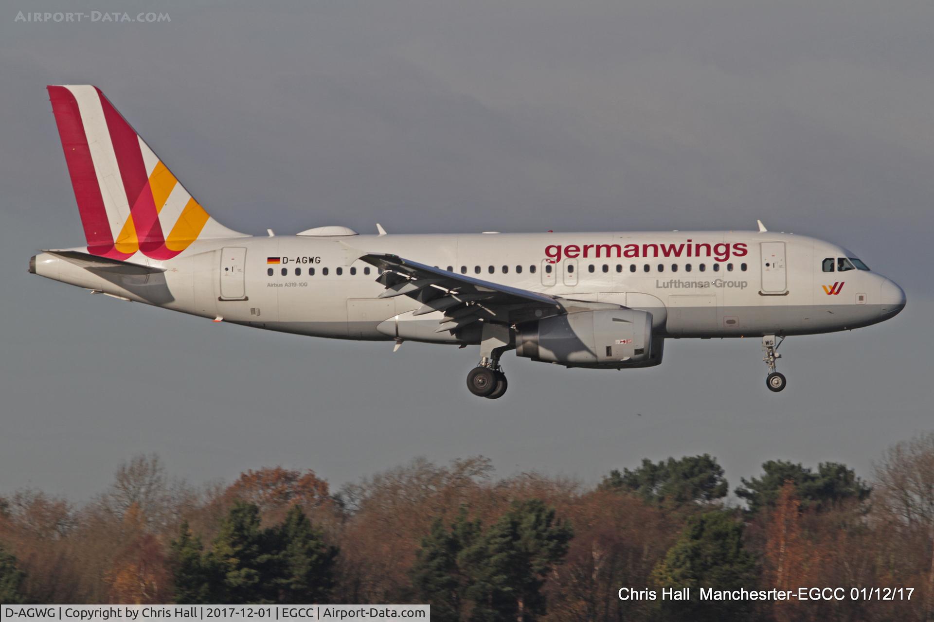 D-AGWG, 2007 Airbus A319-132 C/N 3193, Manchester