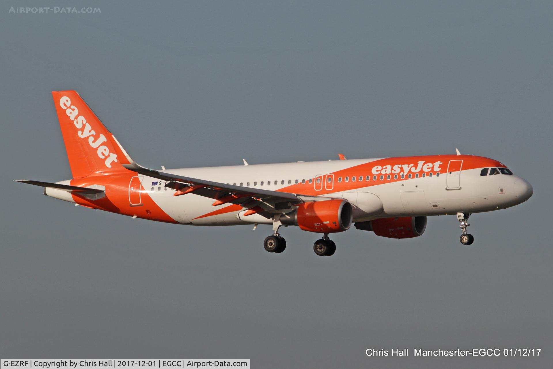 G-EZRF, 2017 Airbus A320-214 C/N 7687, Manchester