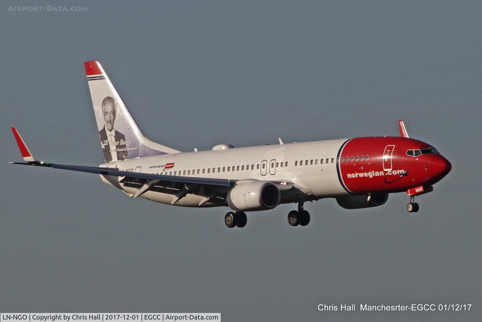 LN-NGO, 2013 Boeing 737-8JP C/N 39026, Manchester