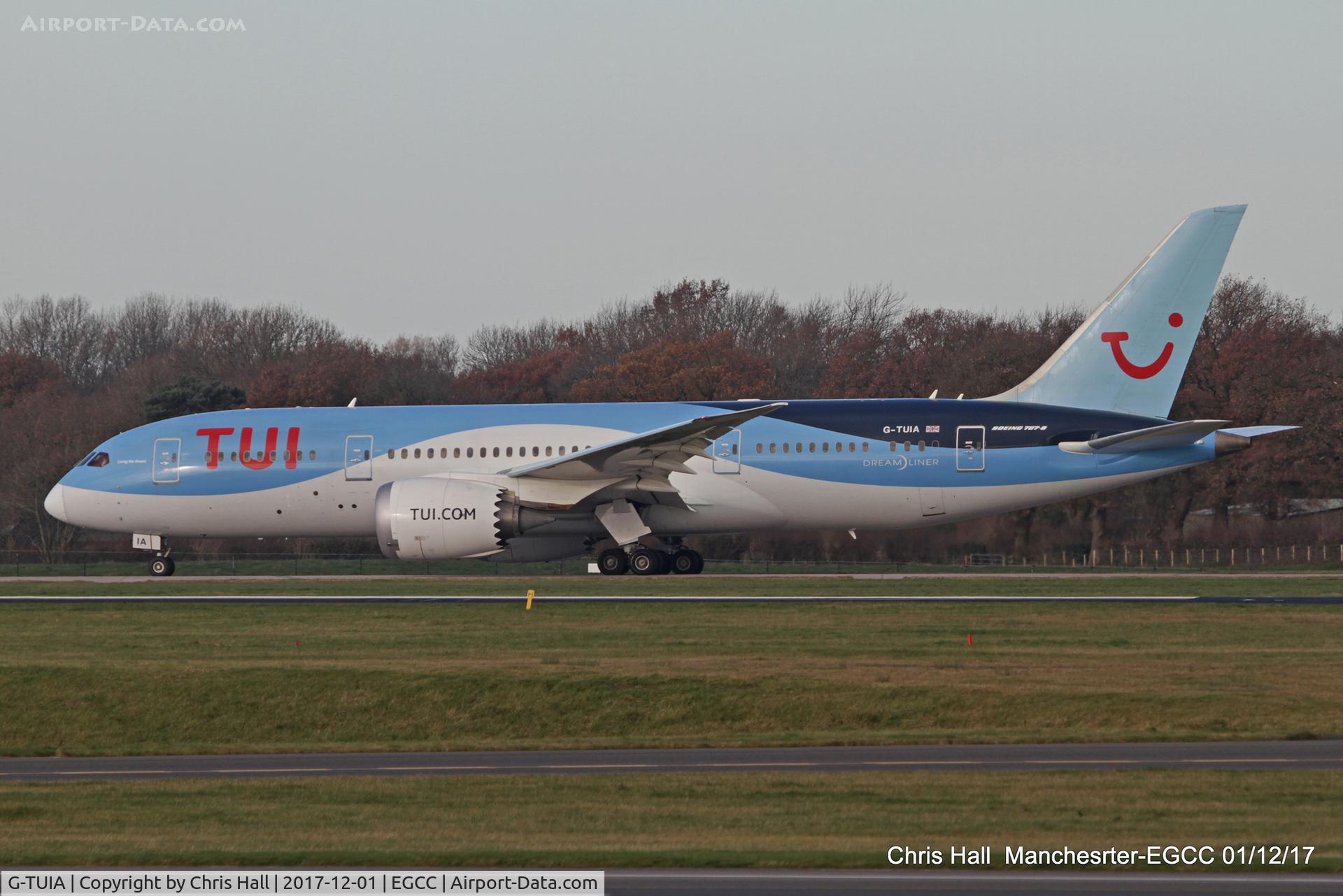 G-TUIA, 2013 Boeing 787-8 Dreamliner C/N 34422, Manchester