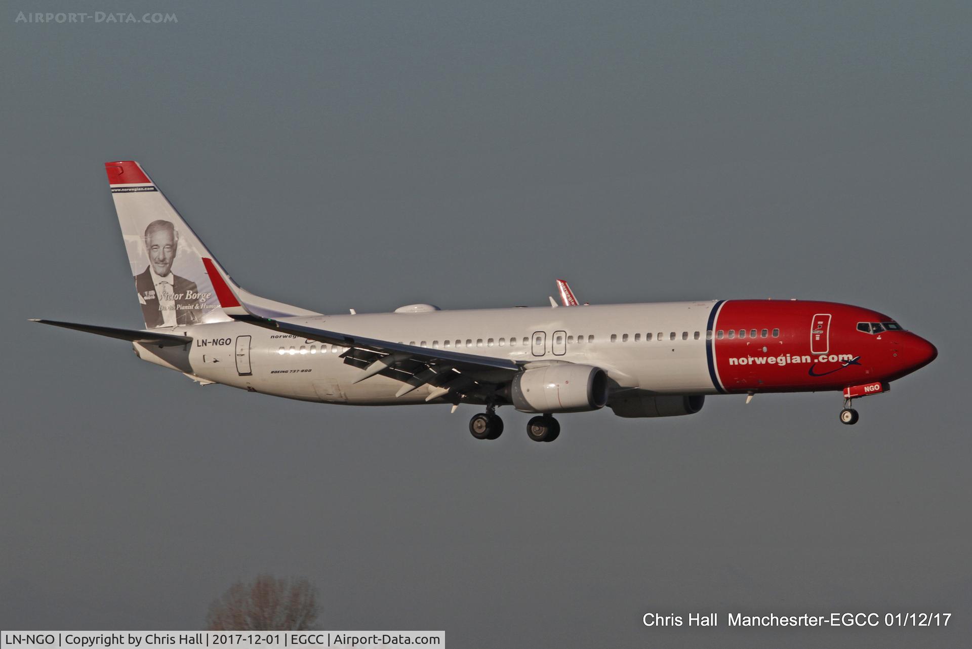 LN-NGO, 2013 Boeing 737-8JP C/N 39026, Manchester