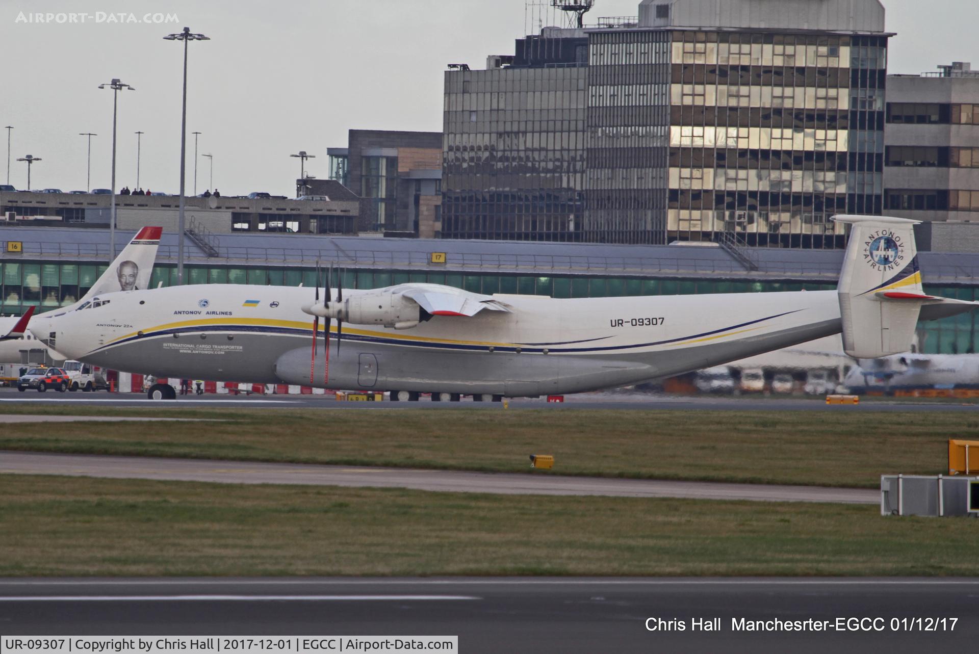 UR-09307, 1974 Antonov An-22A C/N 043481244, Manchester