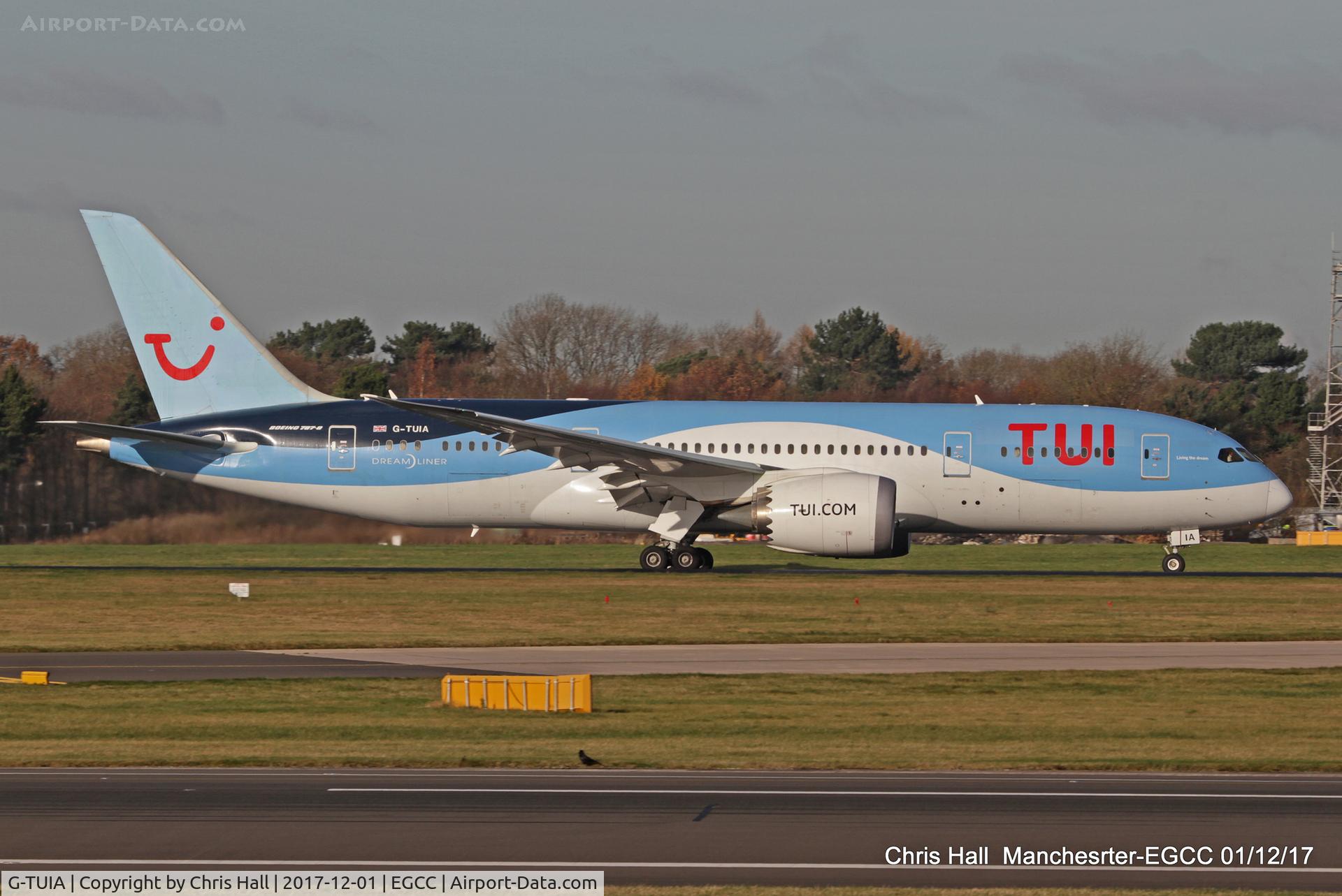 G-TUIA, 2013 Boeing 787-8 Dreamliner C/N 34422, Manchester