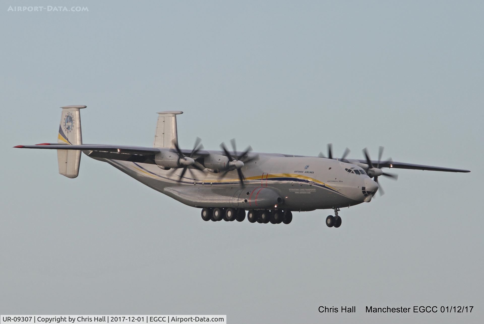 UR-09307, 1974 Antonov An-22A C/N 043481244, Manchester