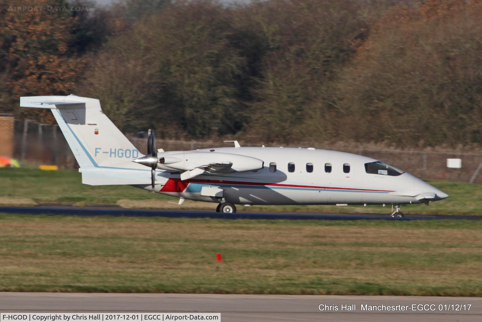 F-HGOD, 2008 Piaggio P-180 Avanti II C/N 1153, Manchester