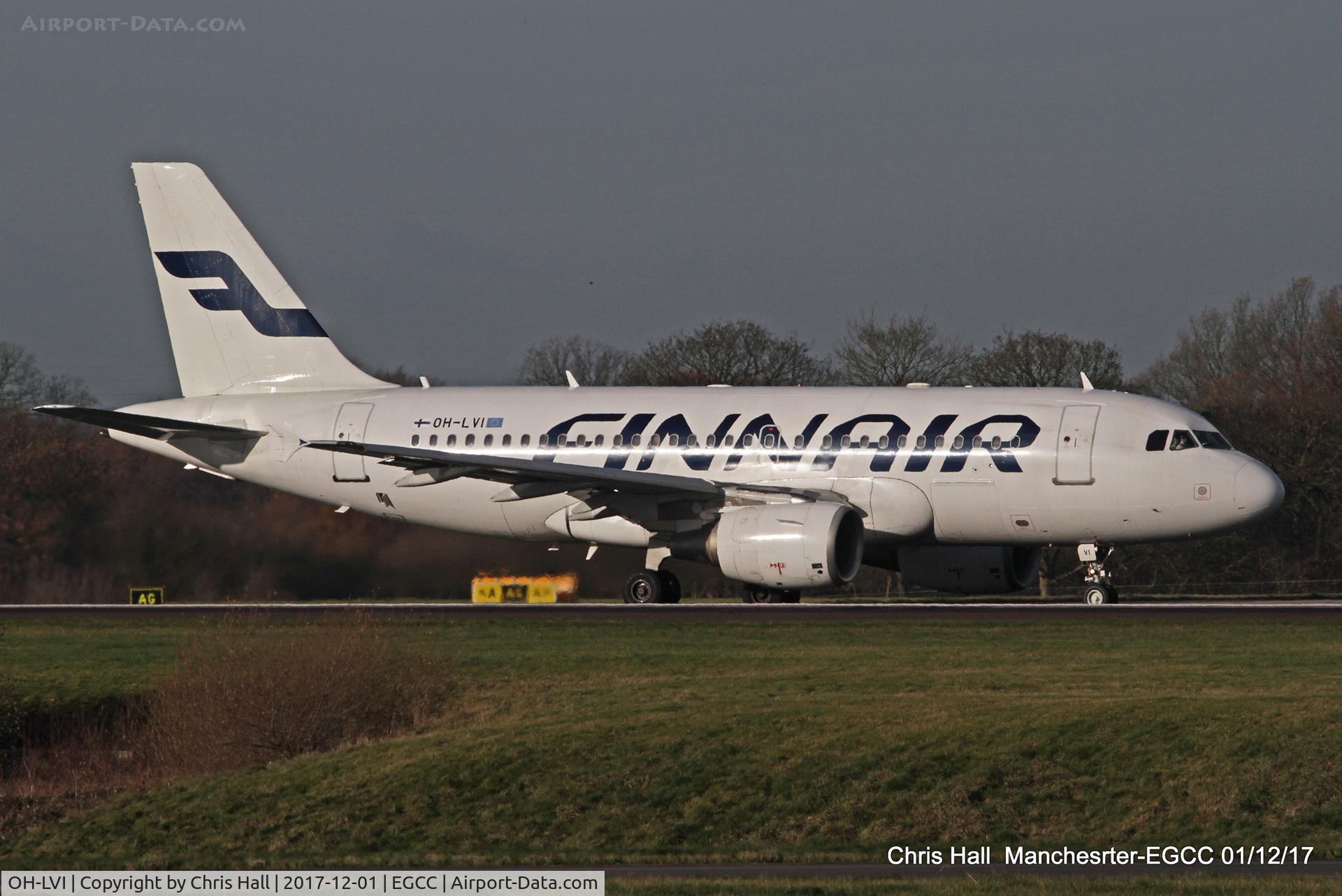 OH-LVI, 2000 Airbus A319-112 C/N 1364, Manchester