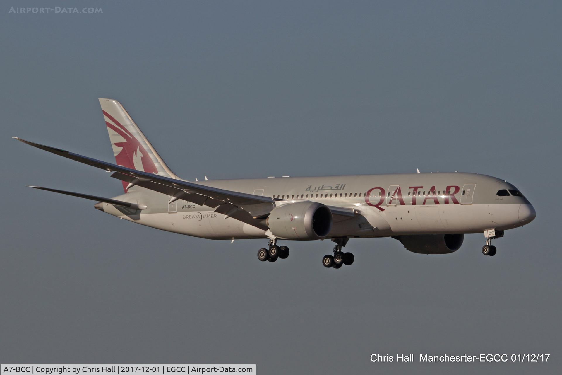 A7-BCC, 2012 Boeing 787-8 Dreamliner C/N 38321, Manchester