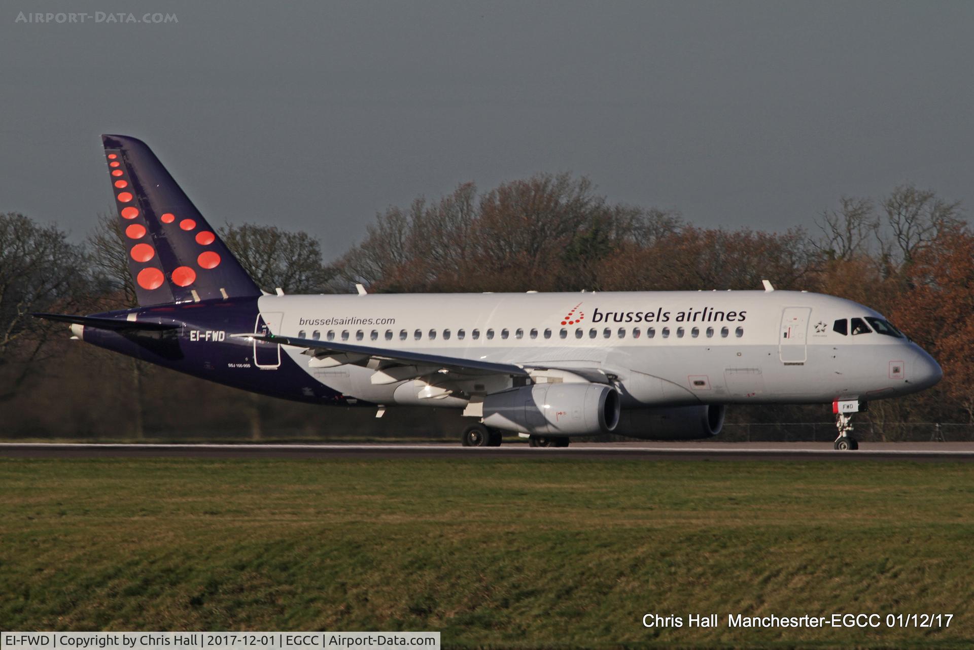 EI-FWD, 2016 Sukhoi Superjet 100 C/N 95105, Manchester