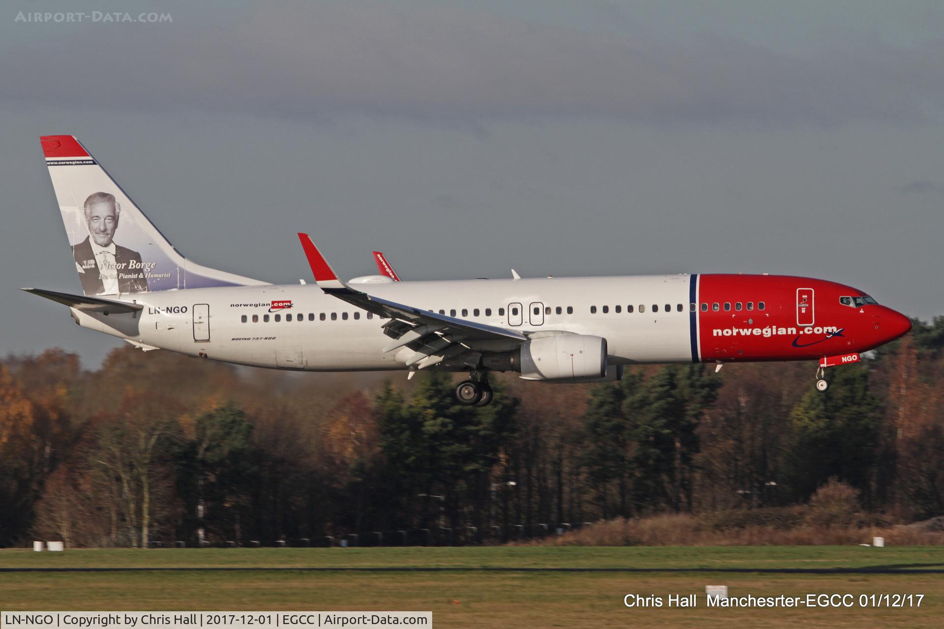 LN-NGO, 2013 Boeing 737-8JP C/N 39026, Manchester