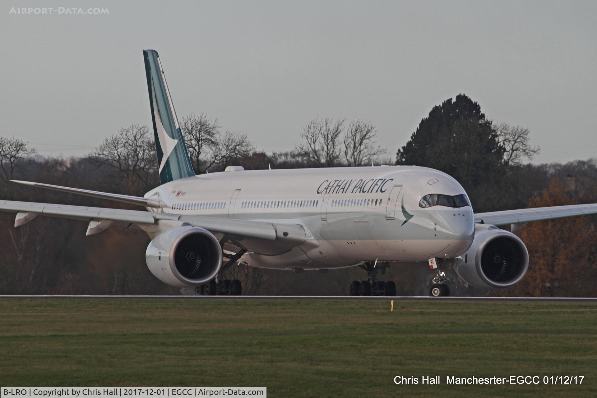 B-LRO, 2017 Airbus A350-941 C/N 093, Manchester