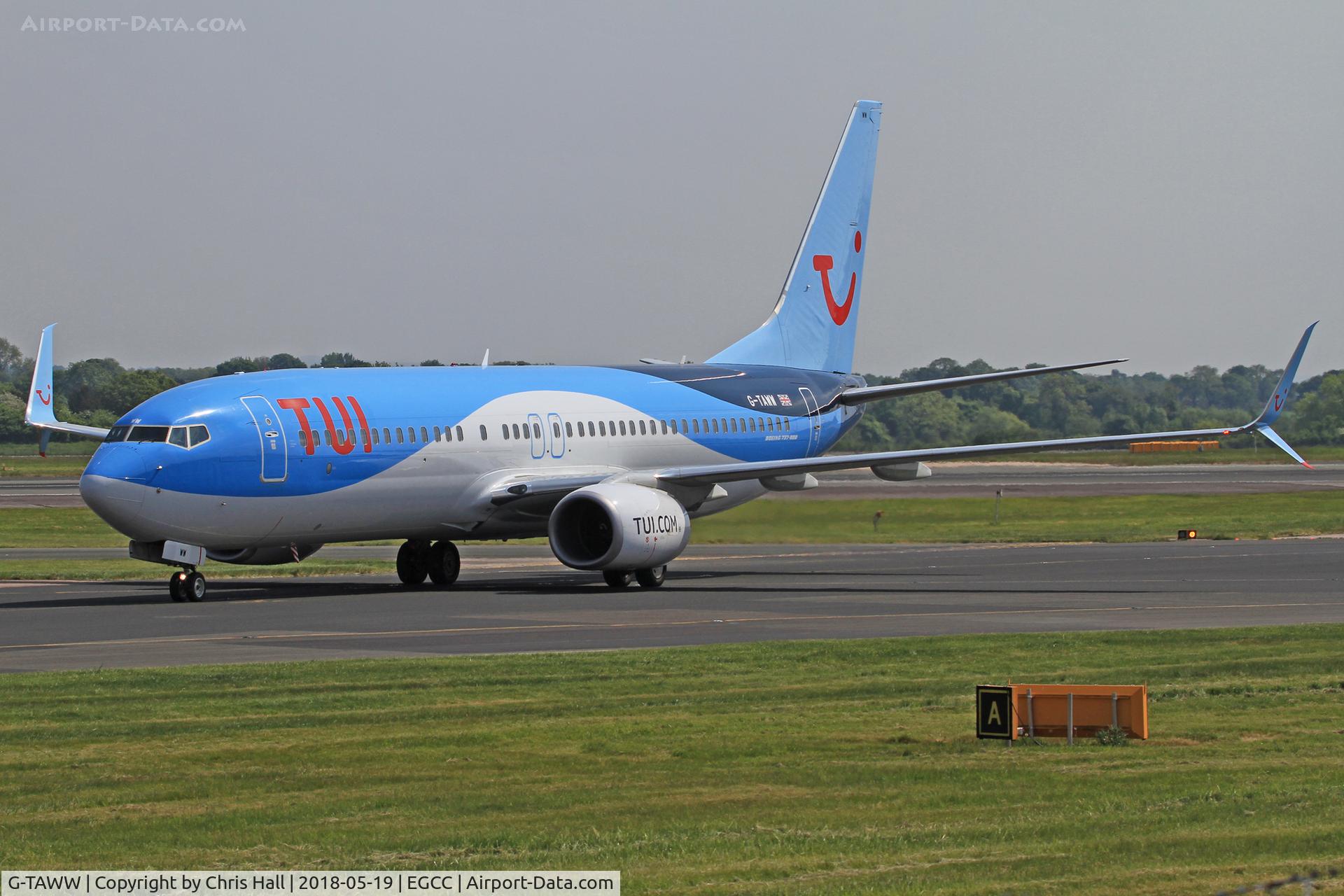 G-TAWW, 2015 Boeing 737-8K5 C/N 41663, Manchester