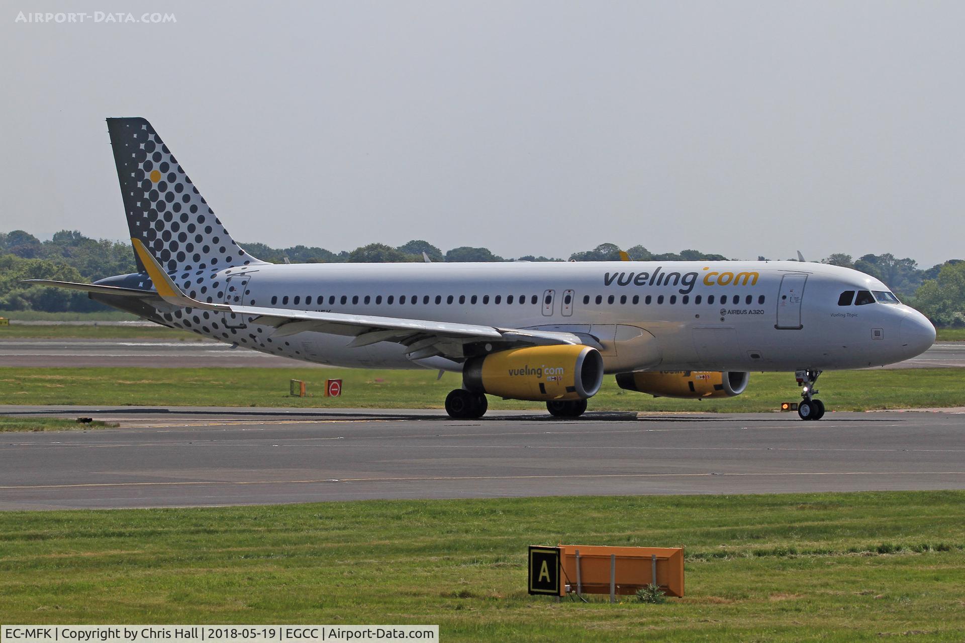 EC-MFK, 2015 Airbus A320-232 C/N 6535, Manchester