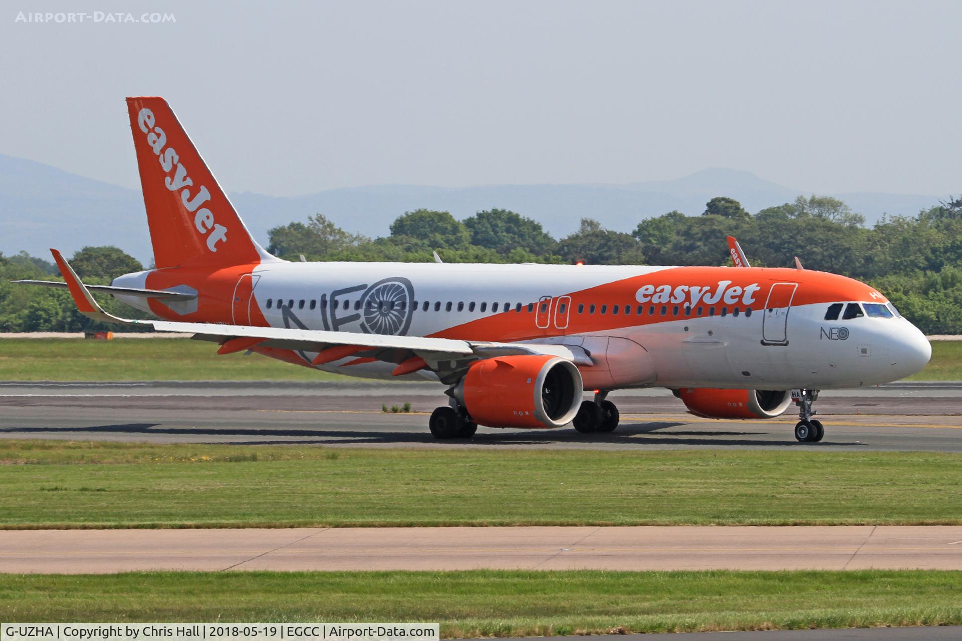 G-UZHA, 2017 Airbus A320-251NEO C/N 7649, Manchester