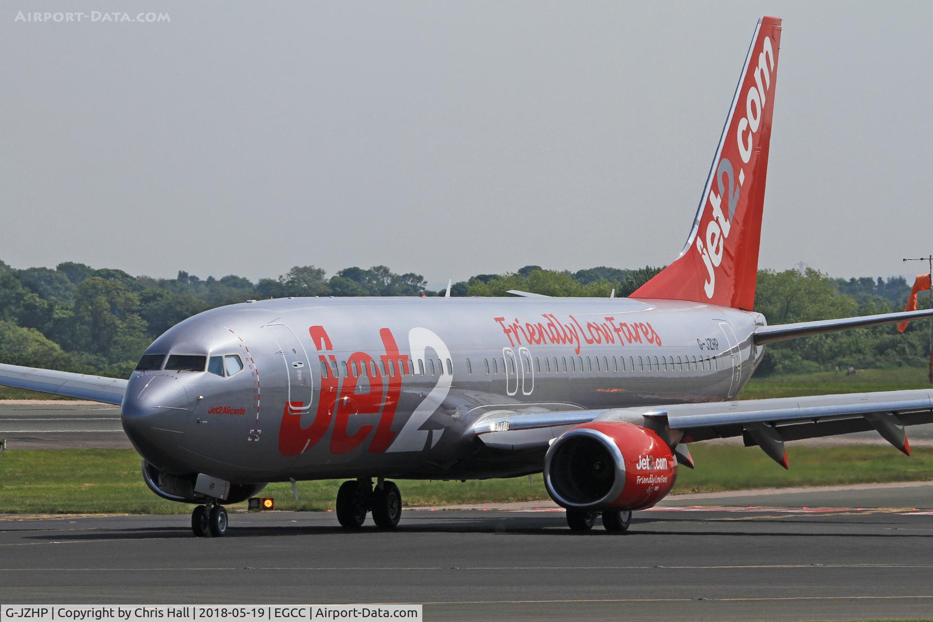G-JZHP, 2016 Boeing 737-800 C/N 63147, Manchester