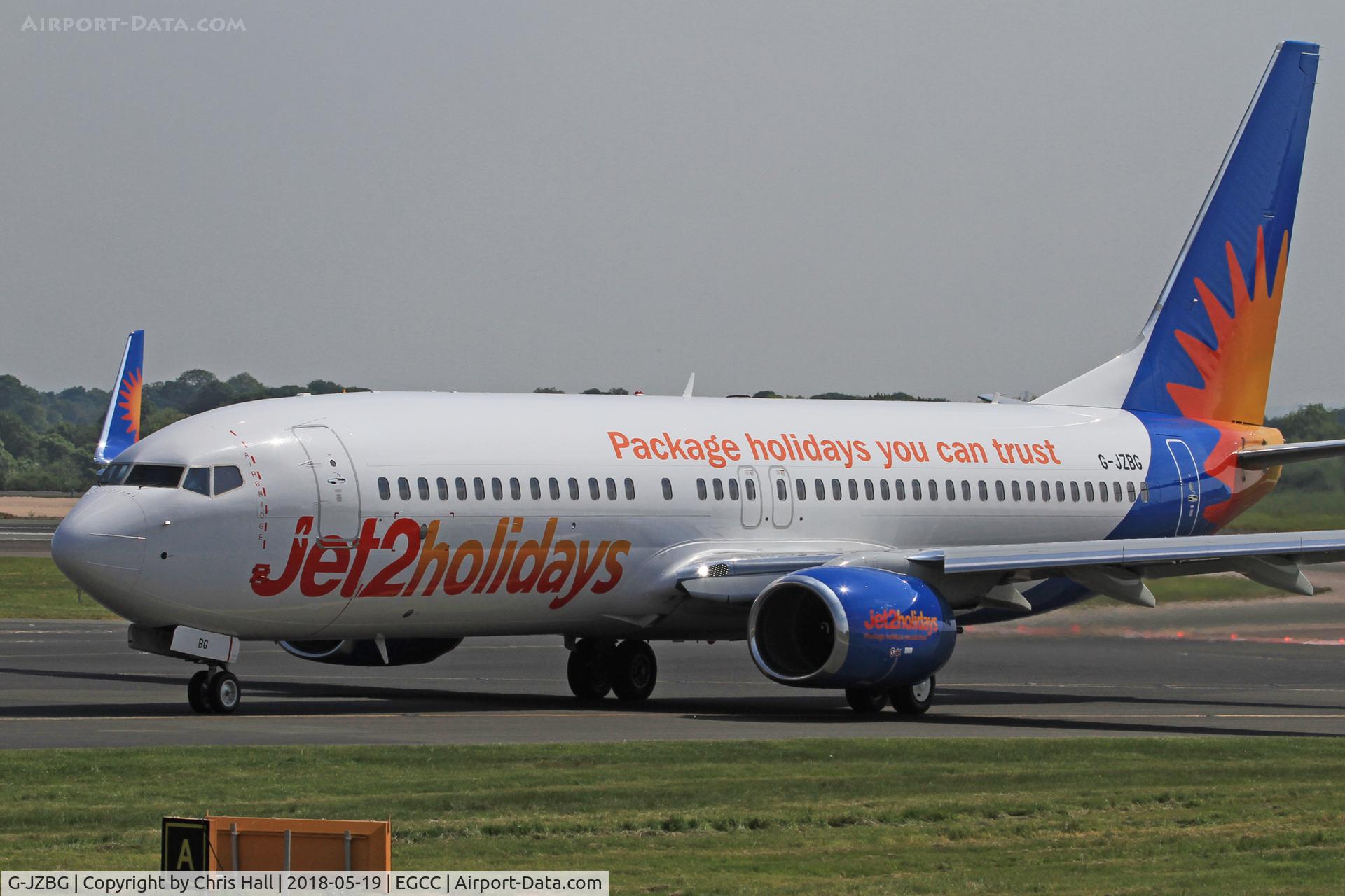 G-JZBG, 2017 Boeing 737-800 C/N 63164, Manchester