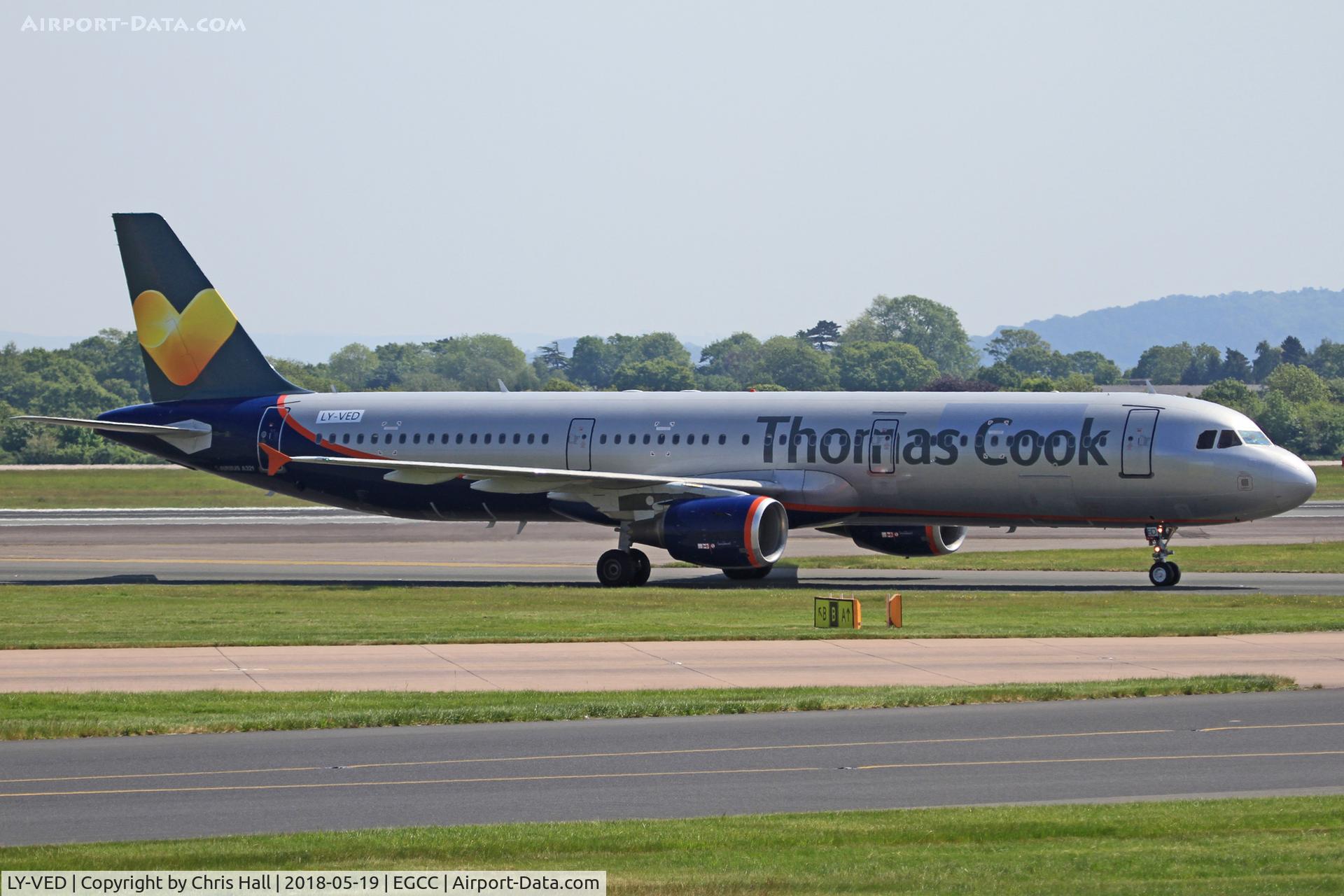 LY-VED, 2007 Airbus A321-211 C/N 3334, Manchester