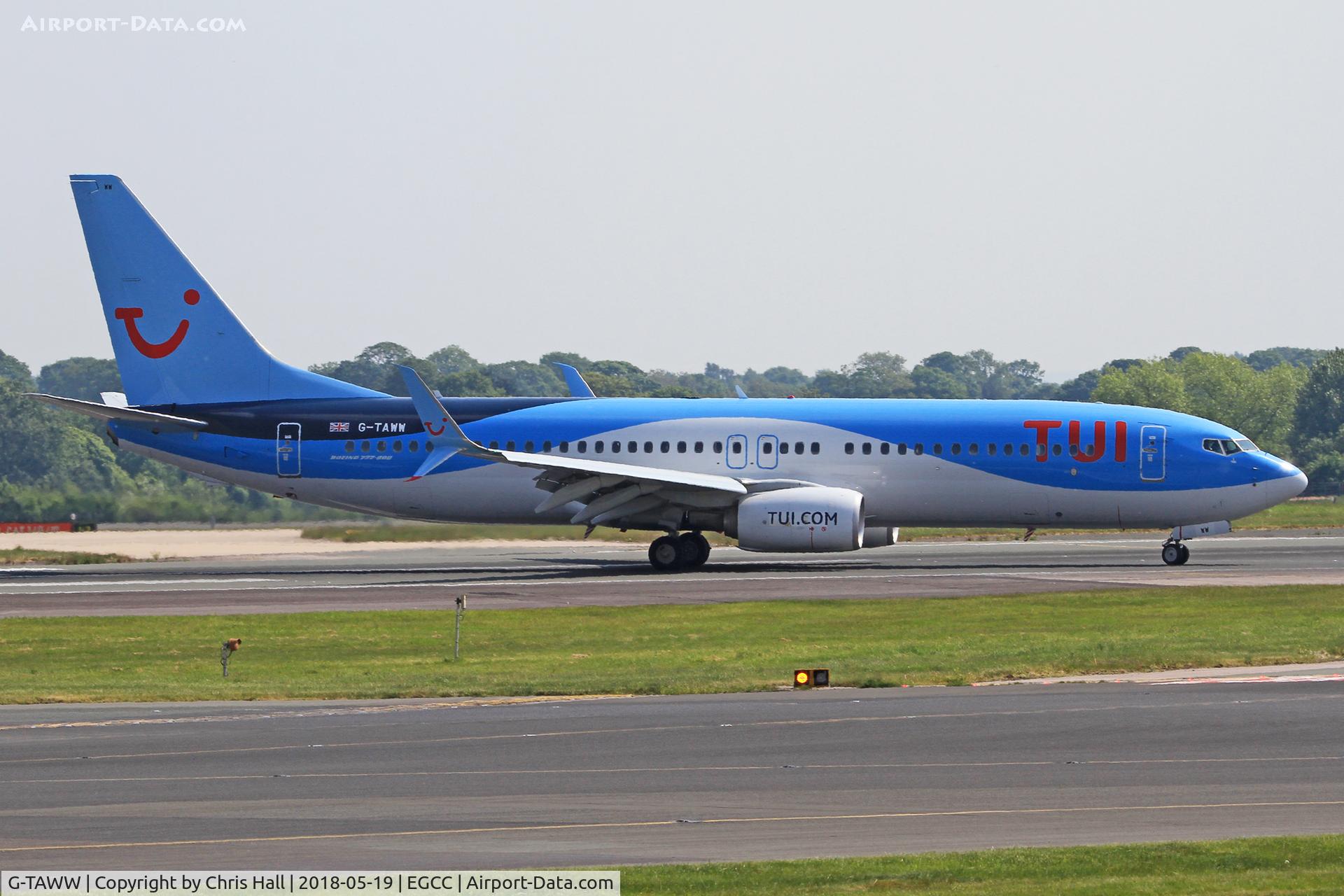 G-TAWW, 2015 Boeing 737-8K5 C/N 41663, Manchester