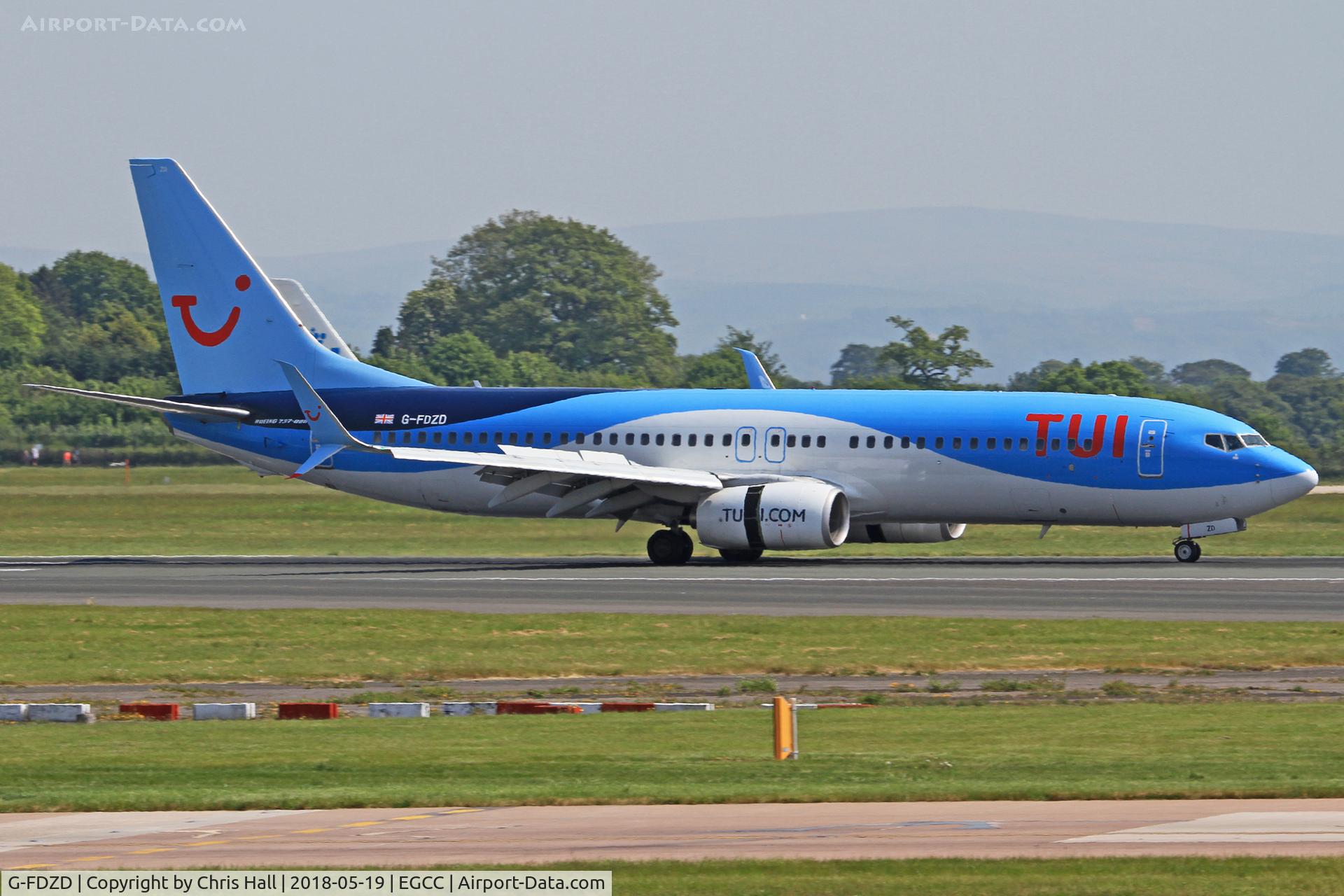 G-FDZD, 2007 Boeing 737-8K5 C/N 35132, Manchester