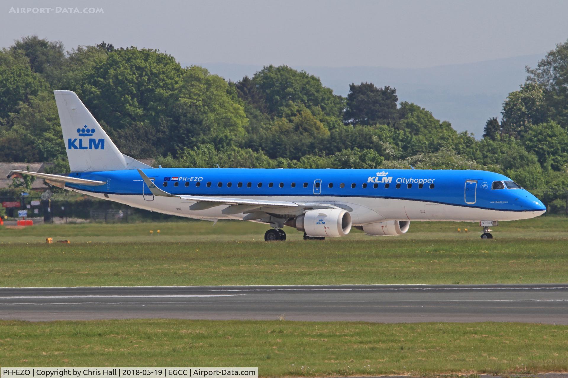 PH-EZO, 2010 Embraer 190LR (ERJ-190-100LR) C/N 19000345, Manchester