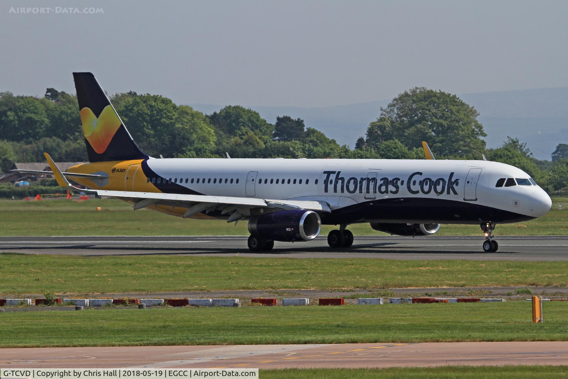G-TCVD, 2014 Airbus A321-231 C/N 6126, Manchester