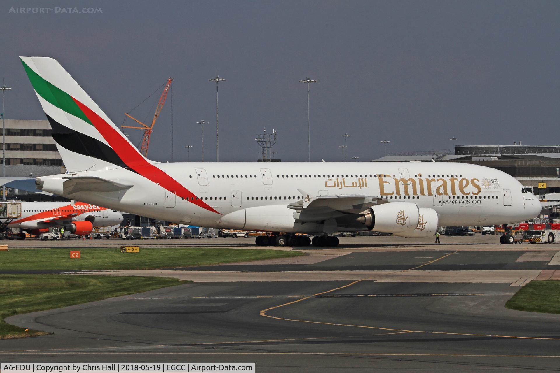 A6-EDU, 2011 Airbus A380-861 C/N 098, Manchester