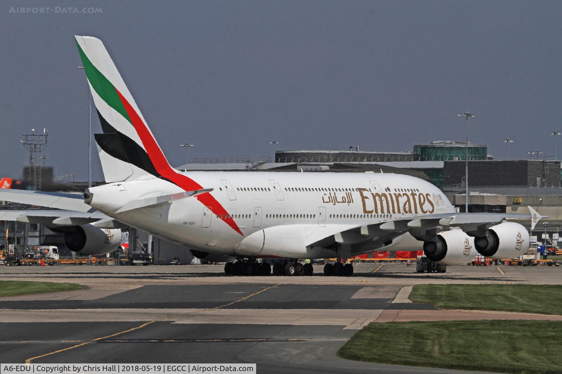A6-EDU, 2011 Airbus A380-861 C/N 098, Manchester