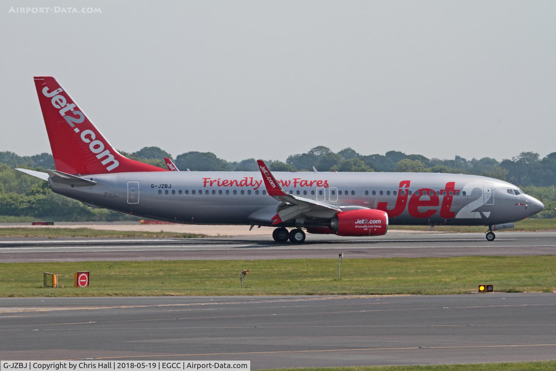 G-JZBJ, 2018 Boeing 737-8MG C/N 63165, Manchester