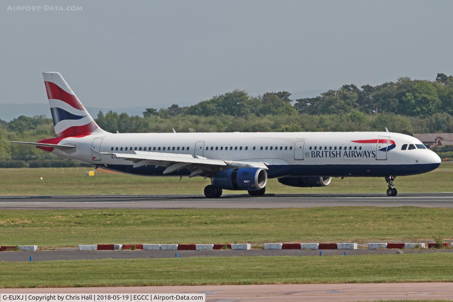 G-EUXJ, 2007 Airbus A321-231 C/N 3081, Manchester
