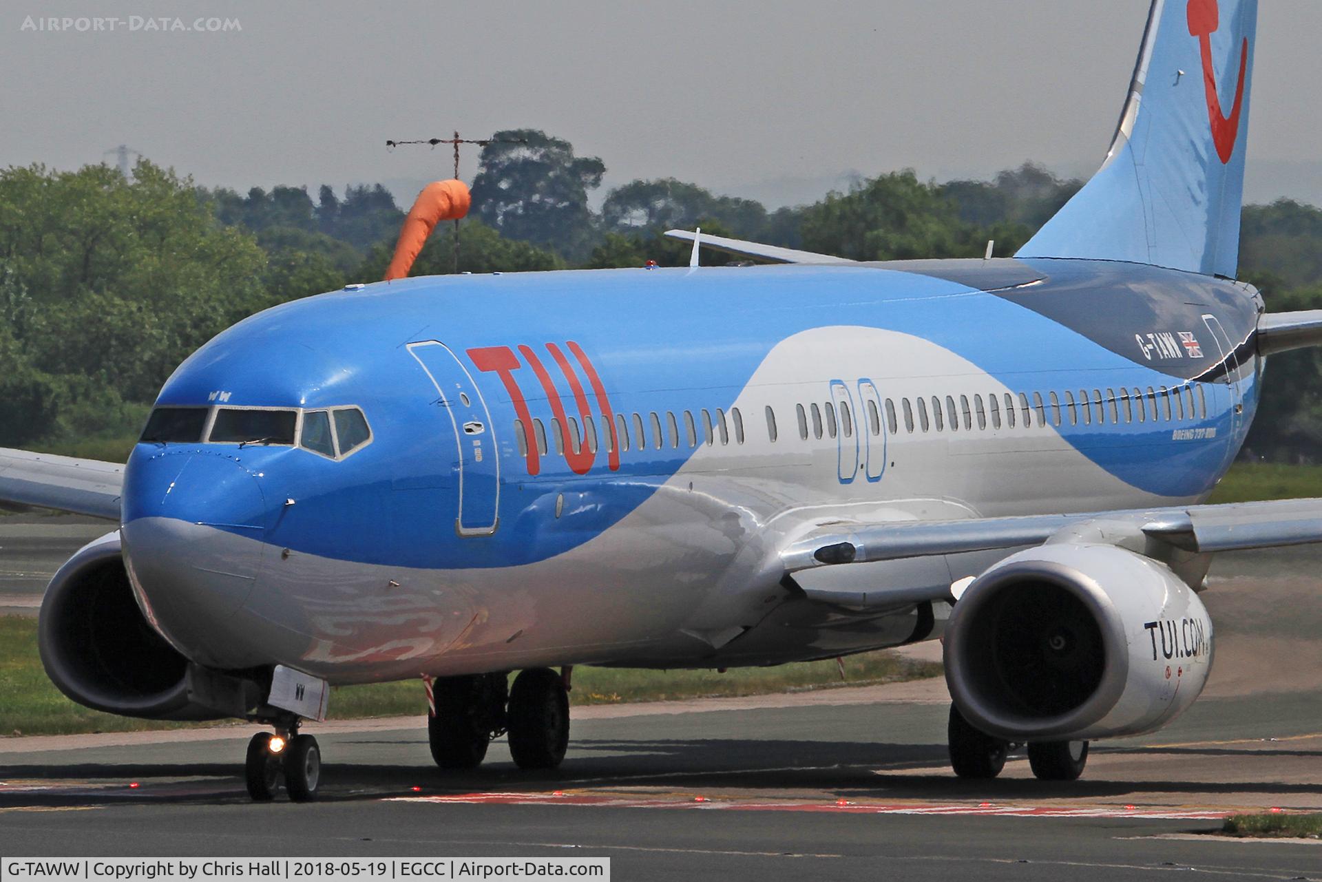 G-TAWW, 2015 Boeing 737-8K5 C/N 41663, Manchester