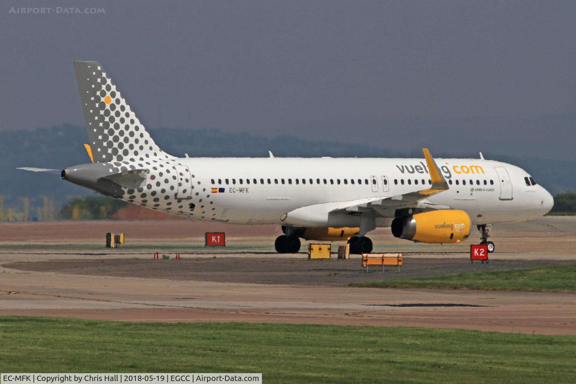 EC-MFK, 2015 Airbus A320-232 C/N 6535, Manchester
