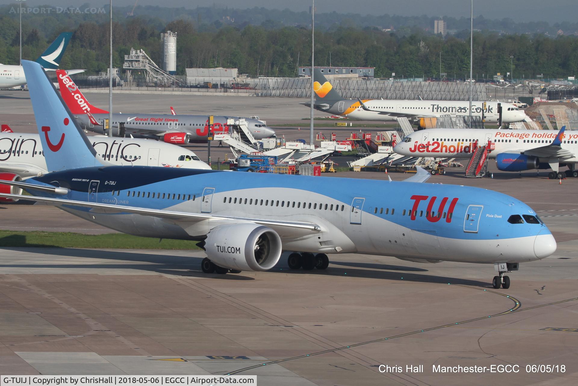 G-TUIJ, 2016 Boeing 787-9K5 Dreamliner C/N 44578, Manchester