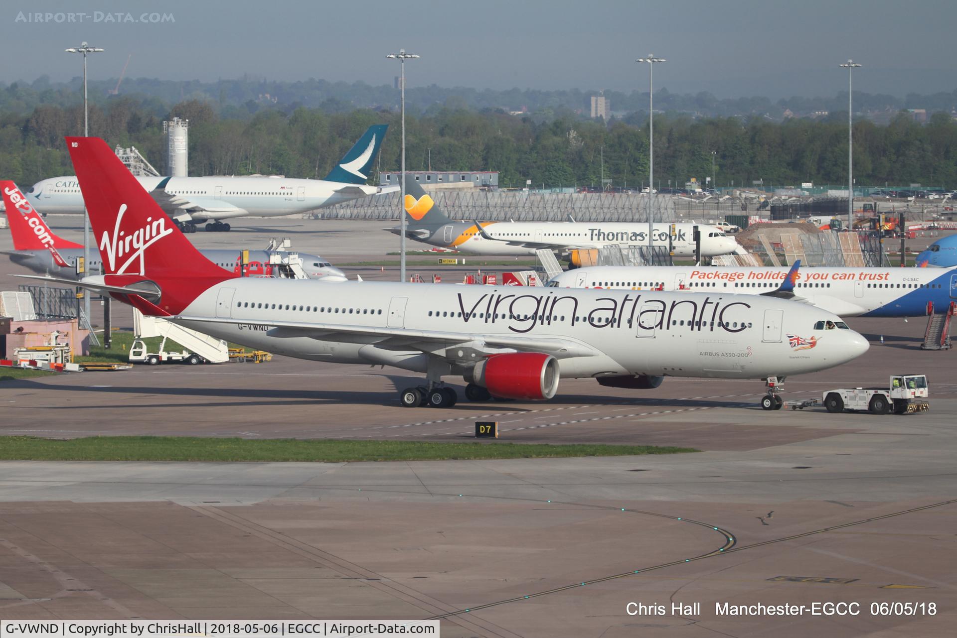 G-VWND, 2002 Airbus A330-223 C/N 476, Manchester