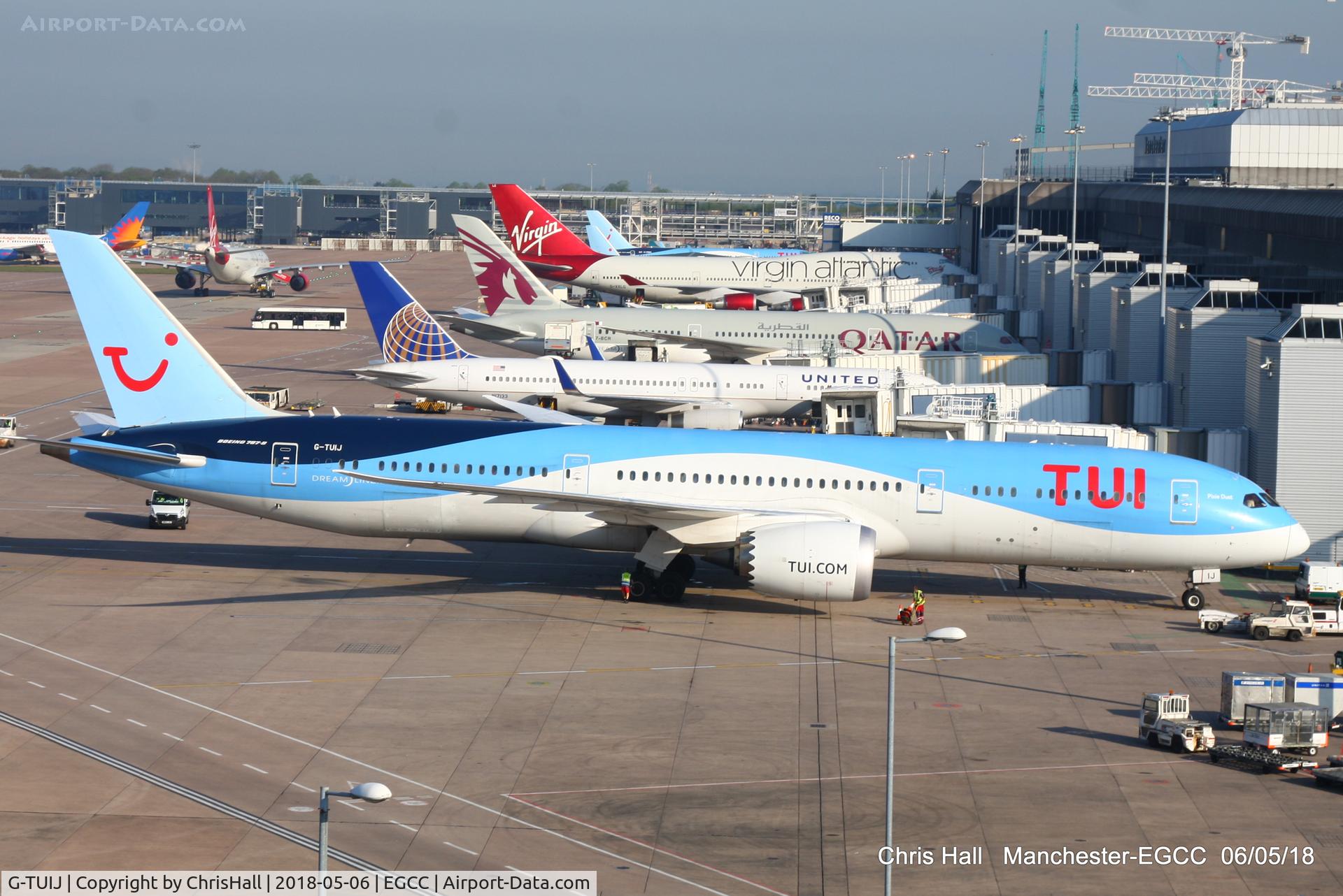 G-TUIJ, 2016 Boeing 787-9K5 Dreamliner C/N 44578, Manchester