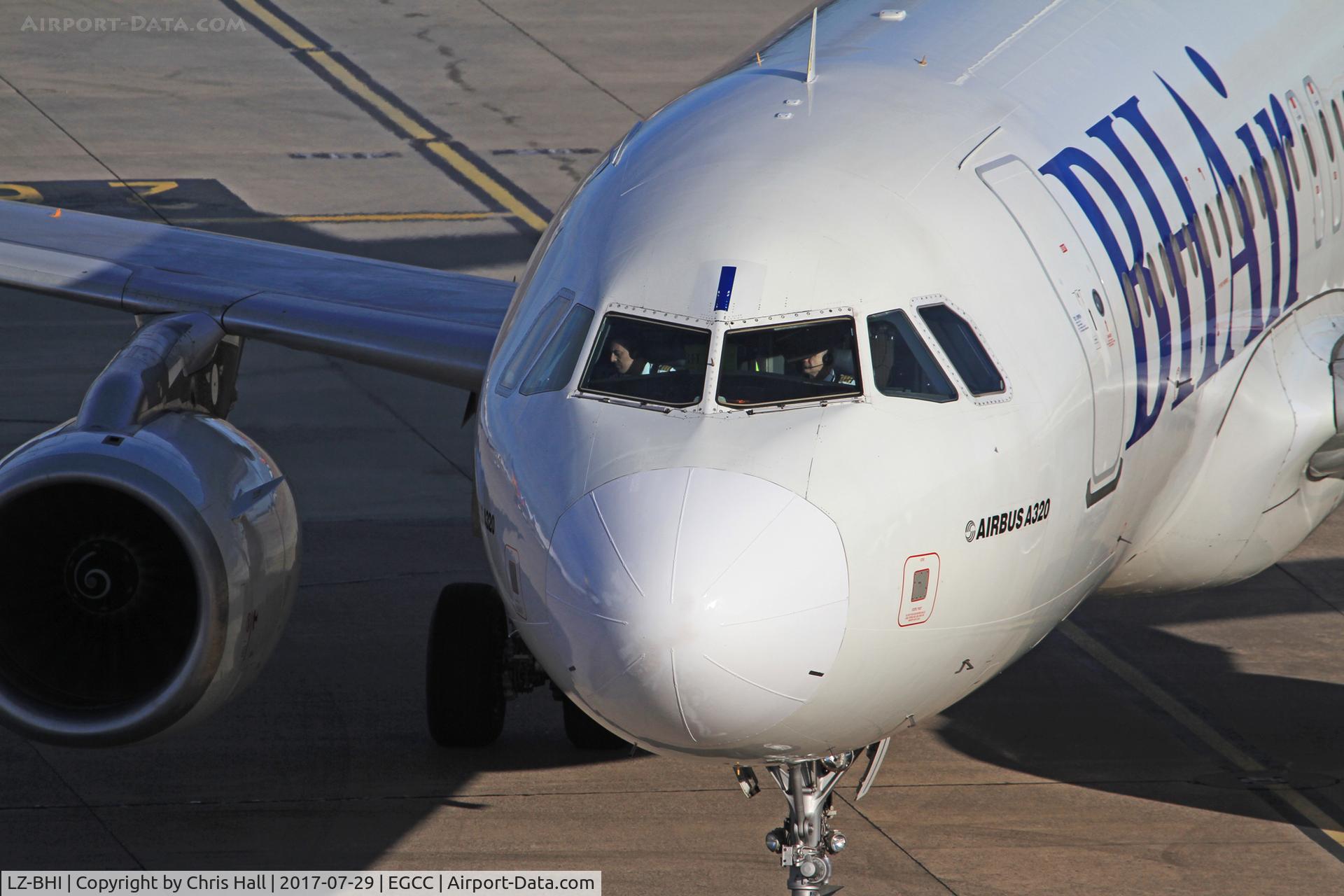 LZ-BHI, 2007 Airbus A320-214 C/N 3125, Manchester