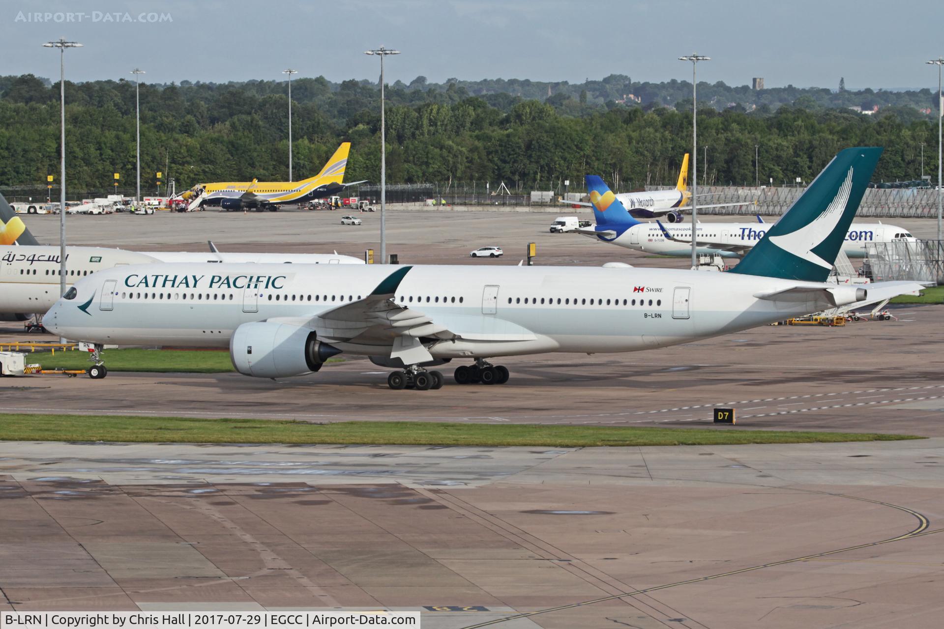 B-LRN, 2017 Airbus A350-941 C/N 085, Manchester