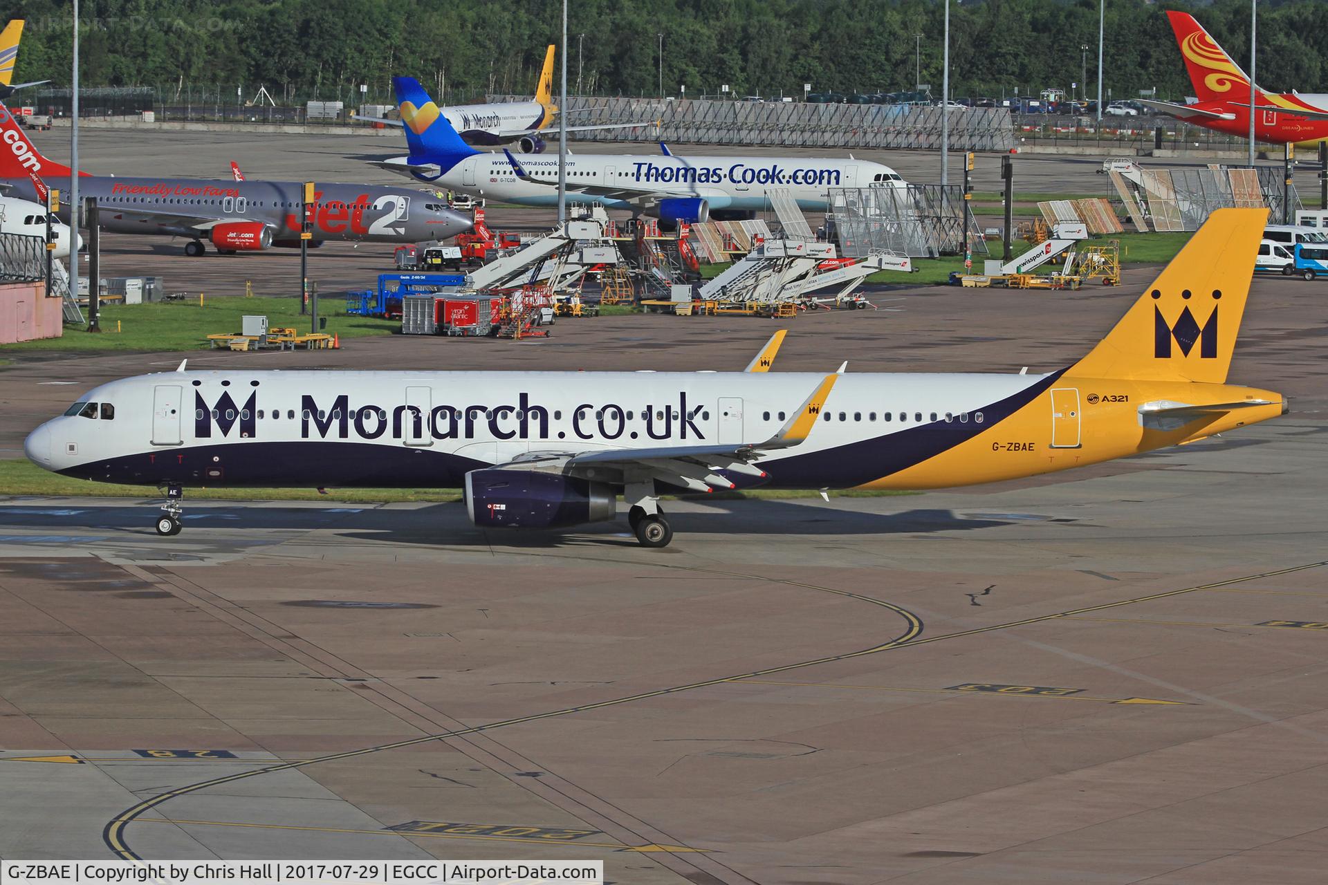 G-ZBAE, 2013 Airbus A321-231 C/N 5606, Manchester