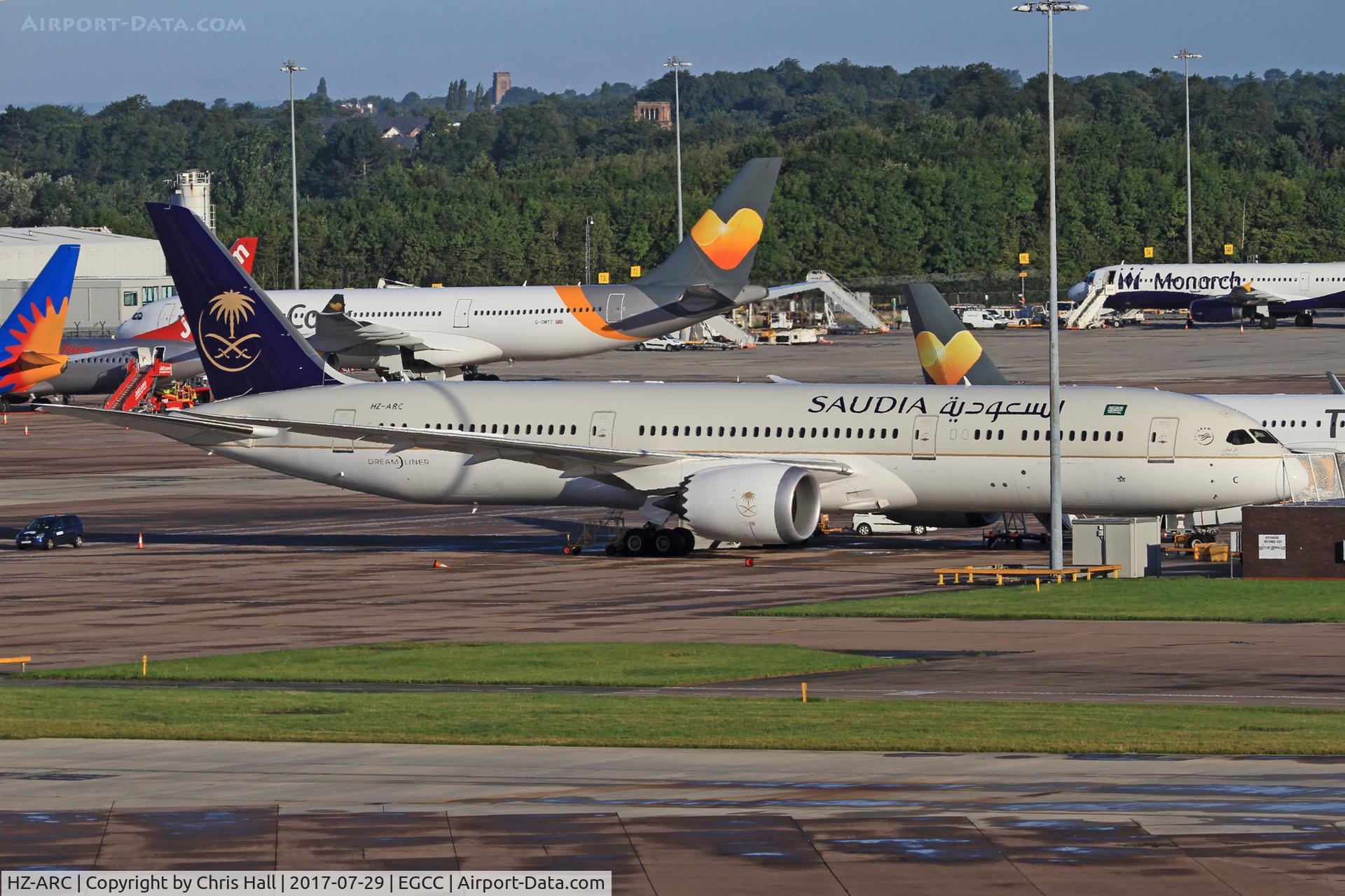 HZ-ARC, 2016 Boeing 787-9 Dreamliner C/N 41546, Manchester