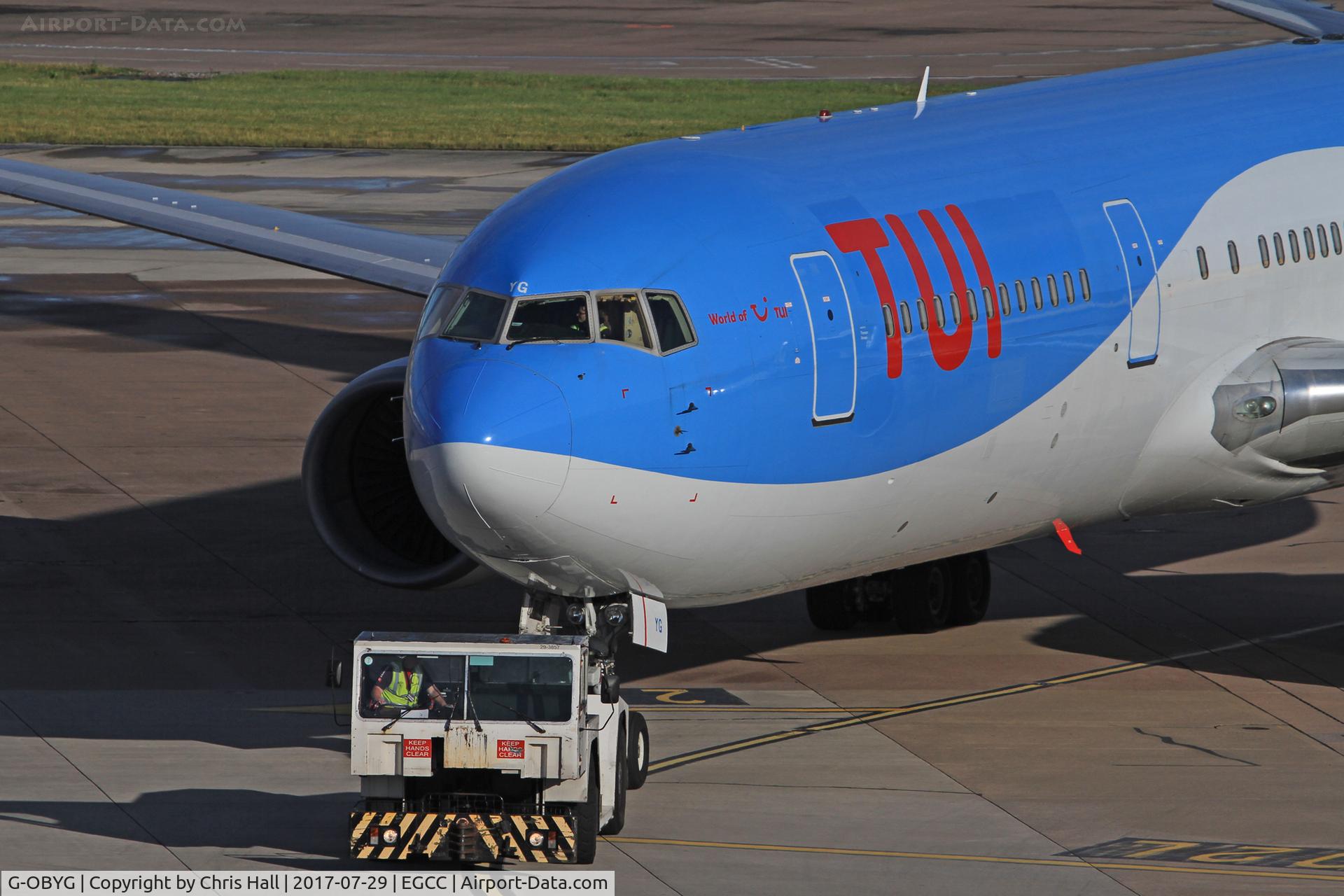 G-OBYG, 1999 Boeing 767-304 C/N 29137, Manchester