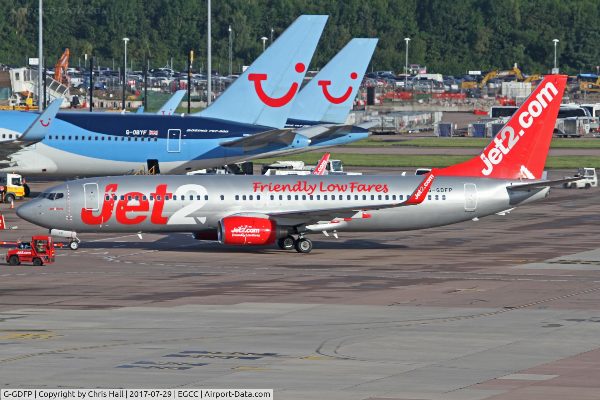 G-GDFP, 1998 Boeing 737-8Z9 C/N 28177, Manchester
