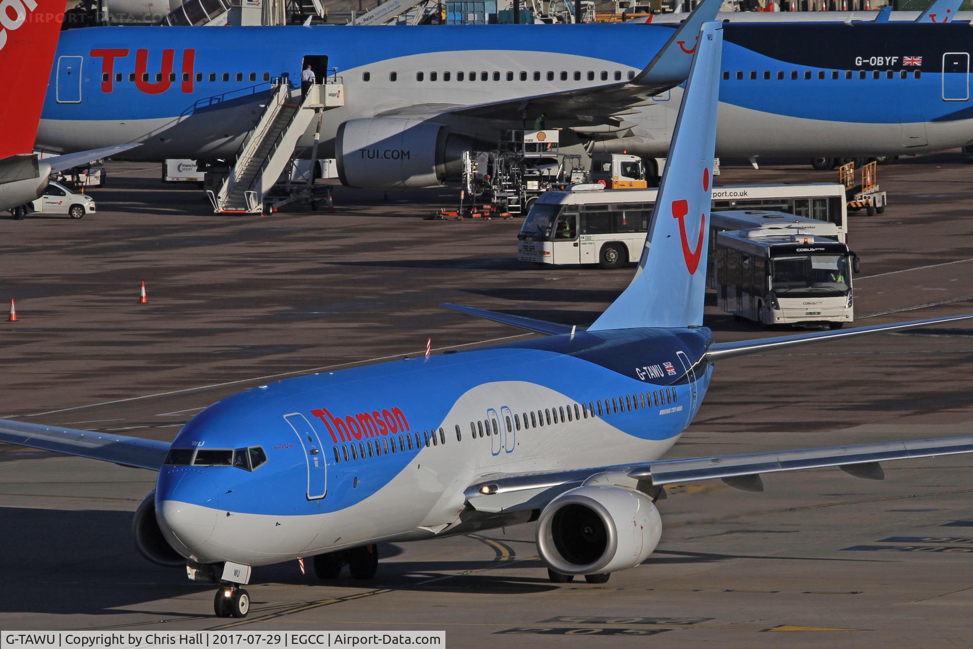 G-TAWU, 2014 Boeing 737-8K5 C/N 37263, Manchester