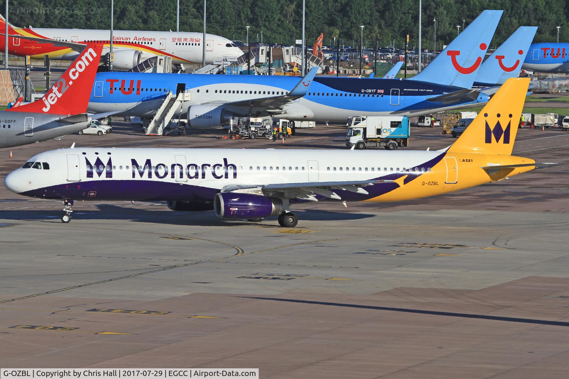 G-OZBL, 1998 Airbus A321-231 C/N 864, Manchester