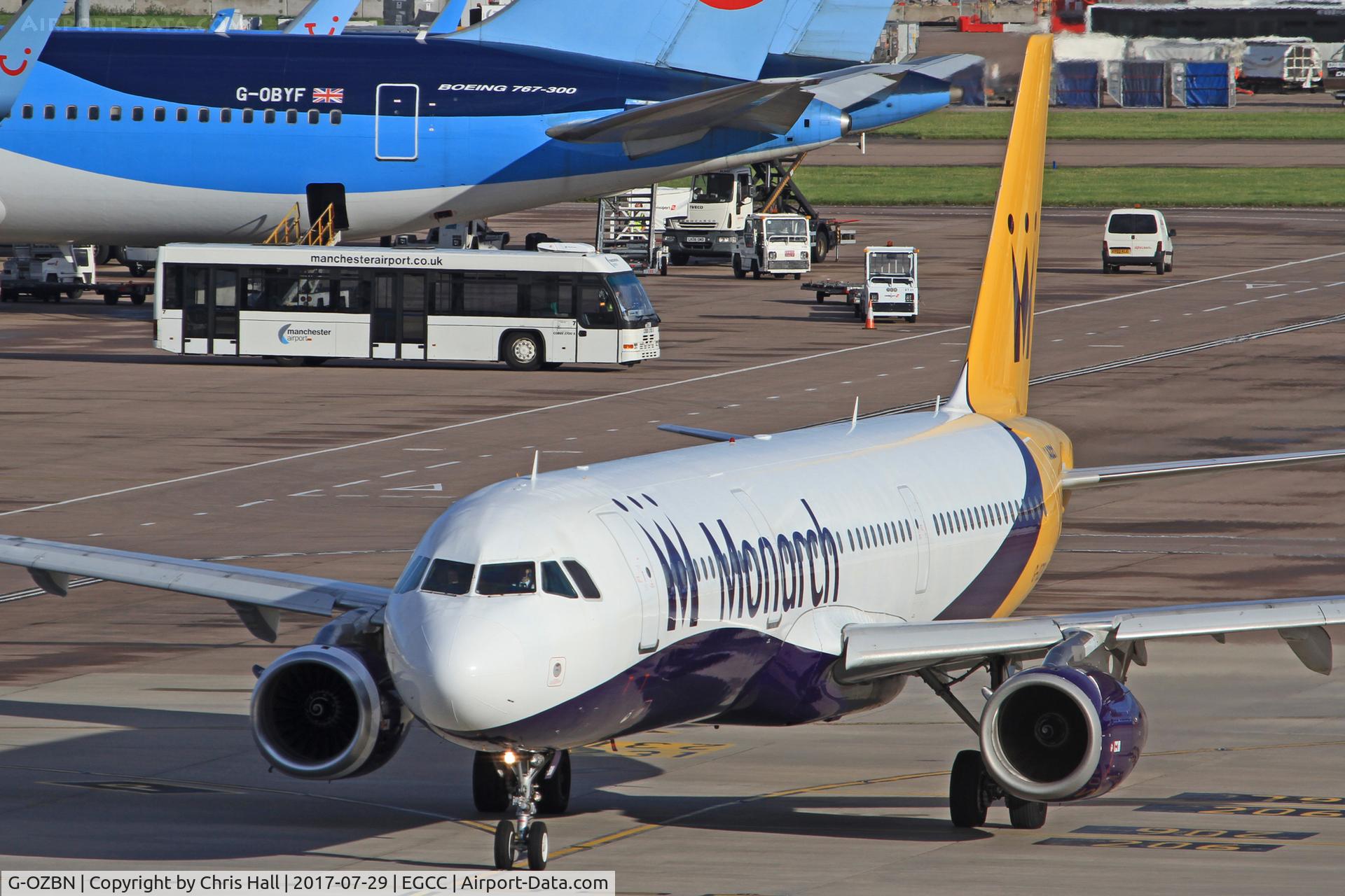 G-OZBN, 1999 Airbus A321-231 C/N 1153, Manchester