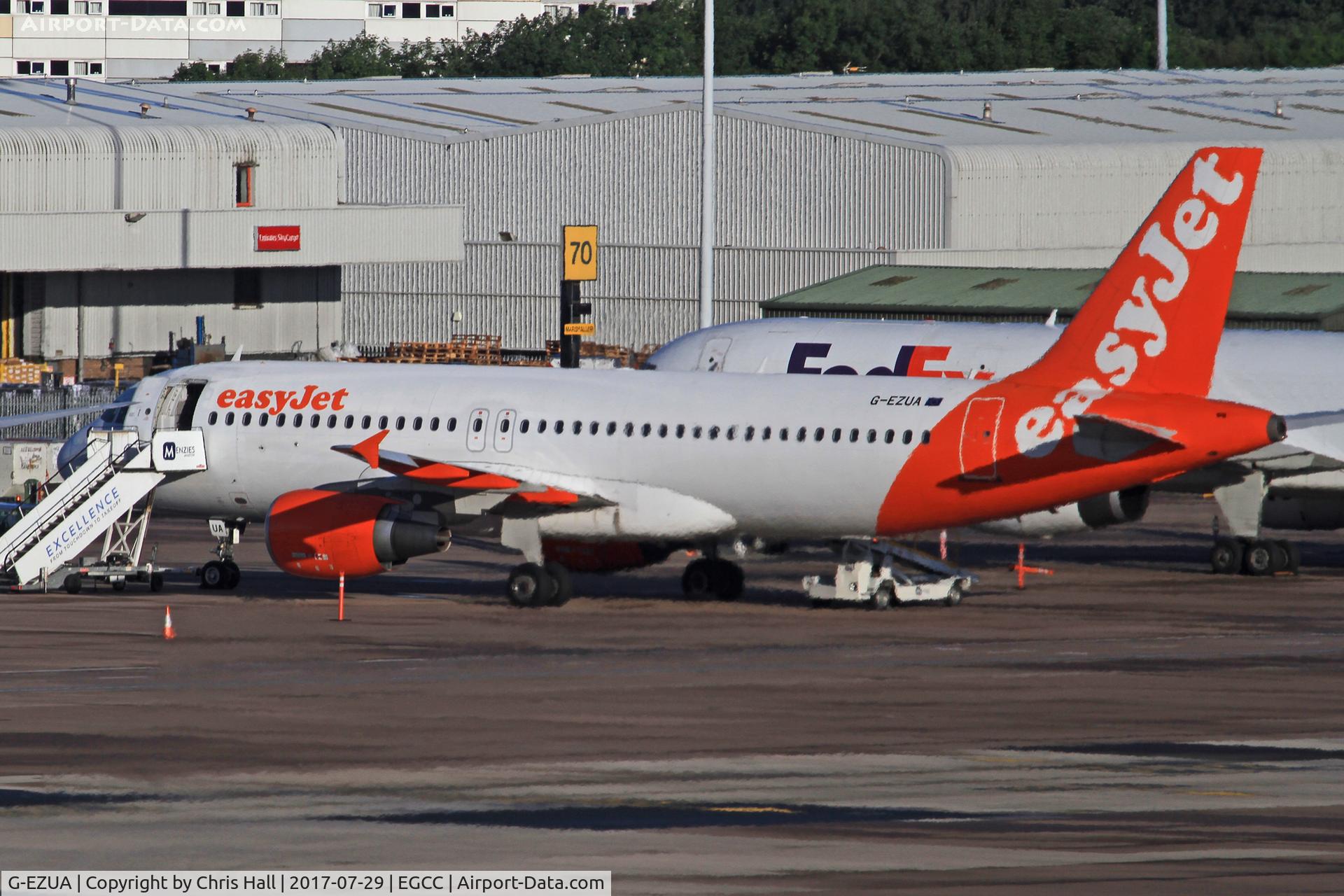 G-EZUA, 2011 Airbus A320-214 C/N 4588, Manchester